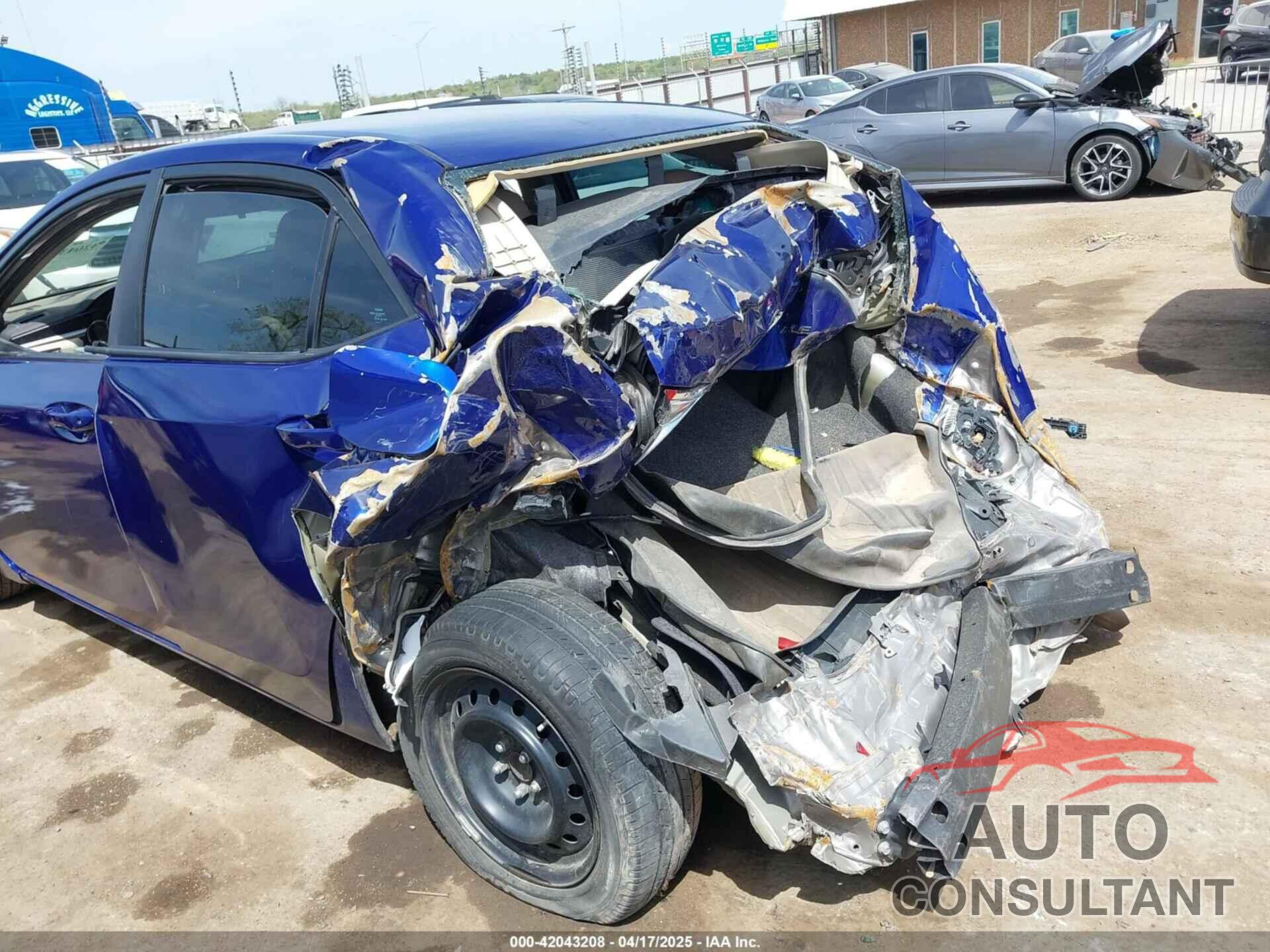 TOYOTA COROLLA 2016 - 5YFBURHE3GP381229