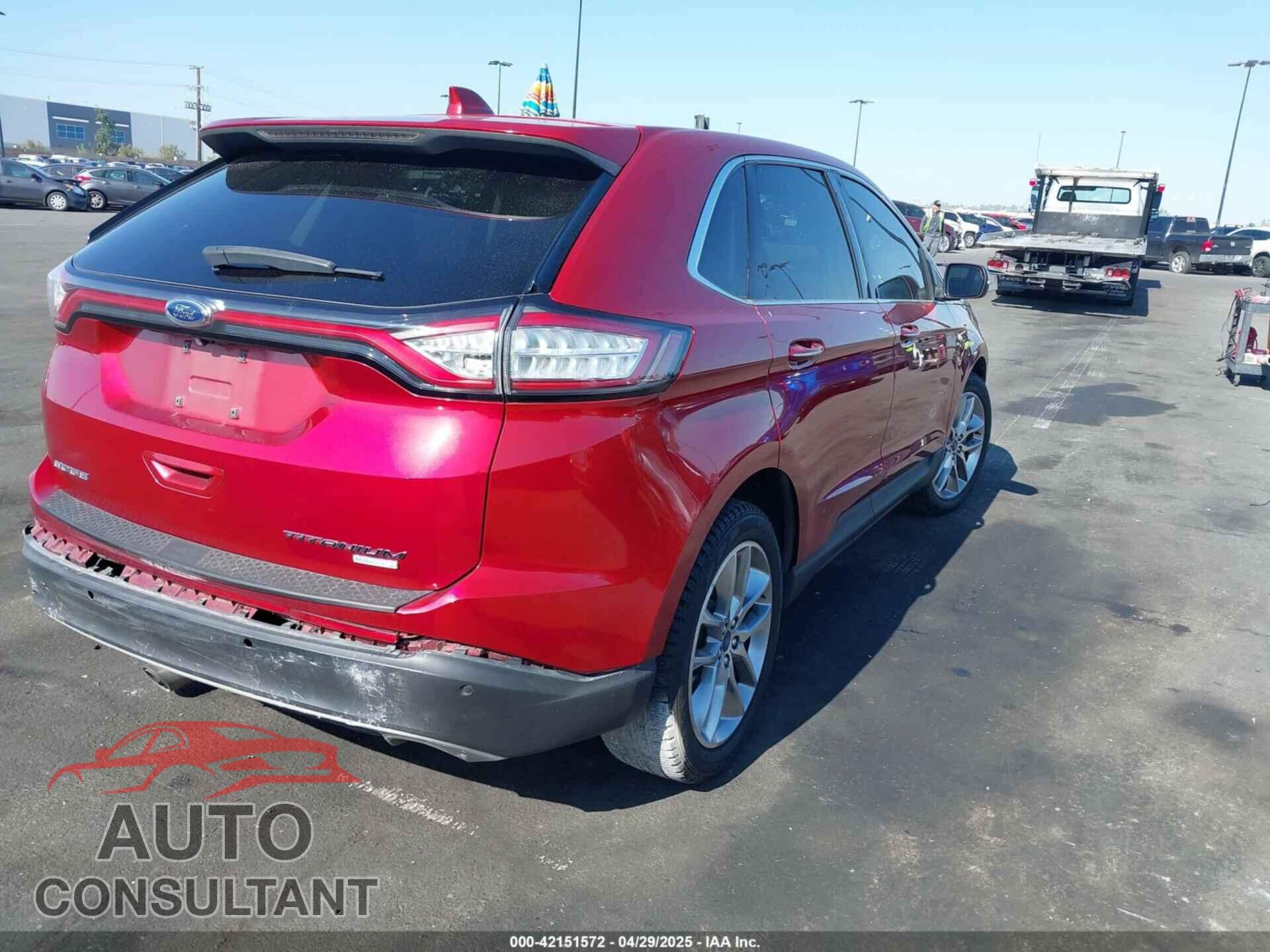 FORD EDGE 2015 - 2FMTK3K92FBB61022