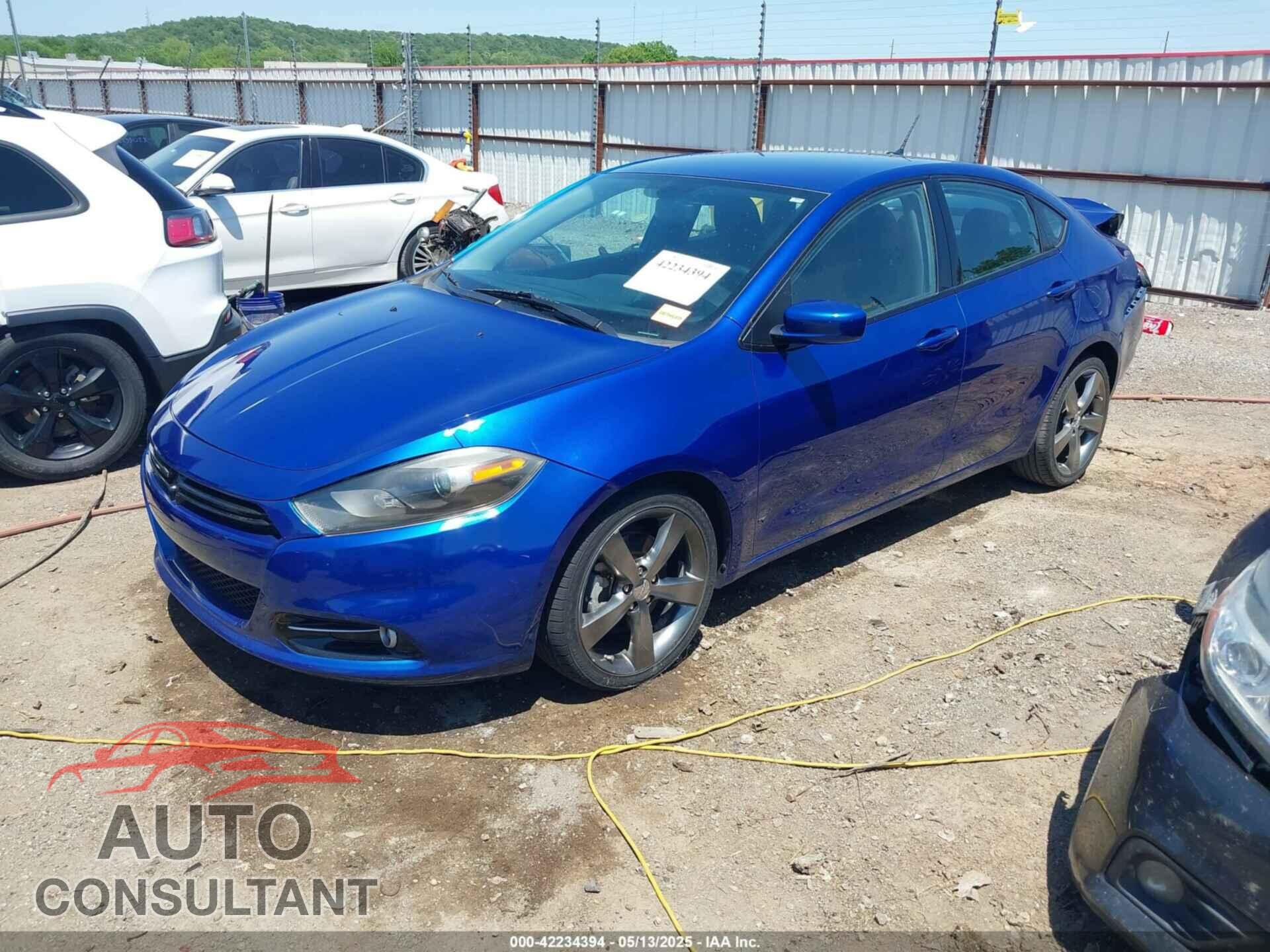 DODGE DART 2013 - 1C3CDFBA3DD307014