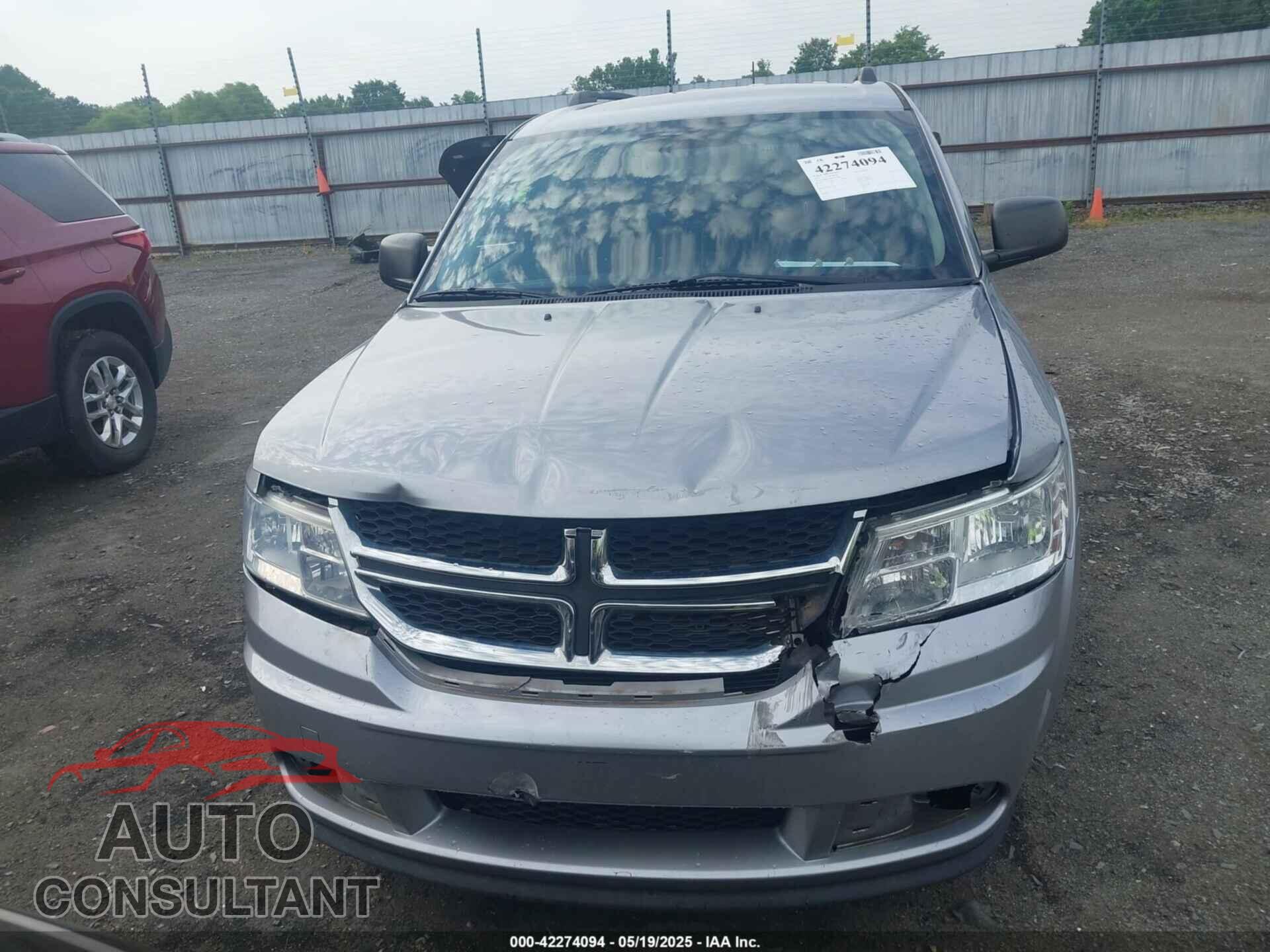 DODGE JOURNEY 2017 - 3C4PDCAB5HT559692