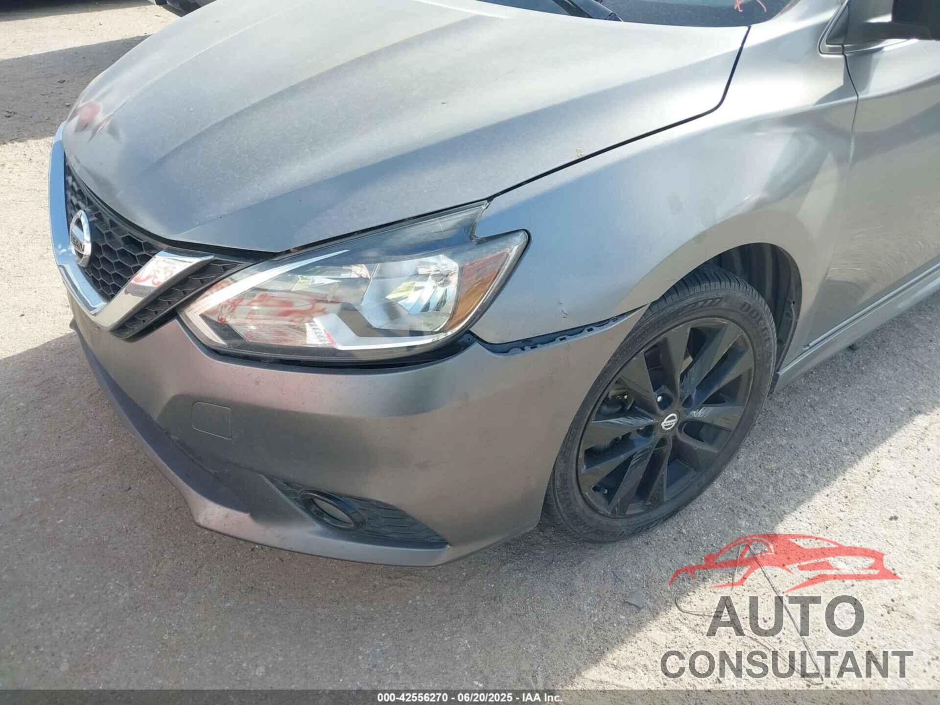 NISSAN SENTRA 2018 - 3N1AB7AP3JY288870
