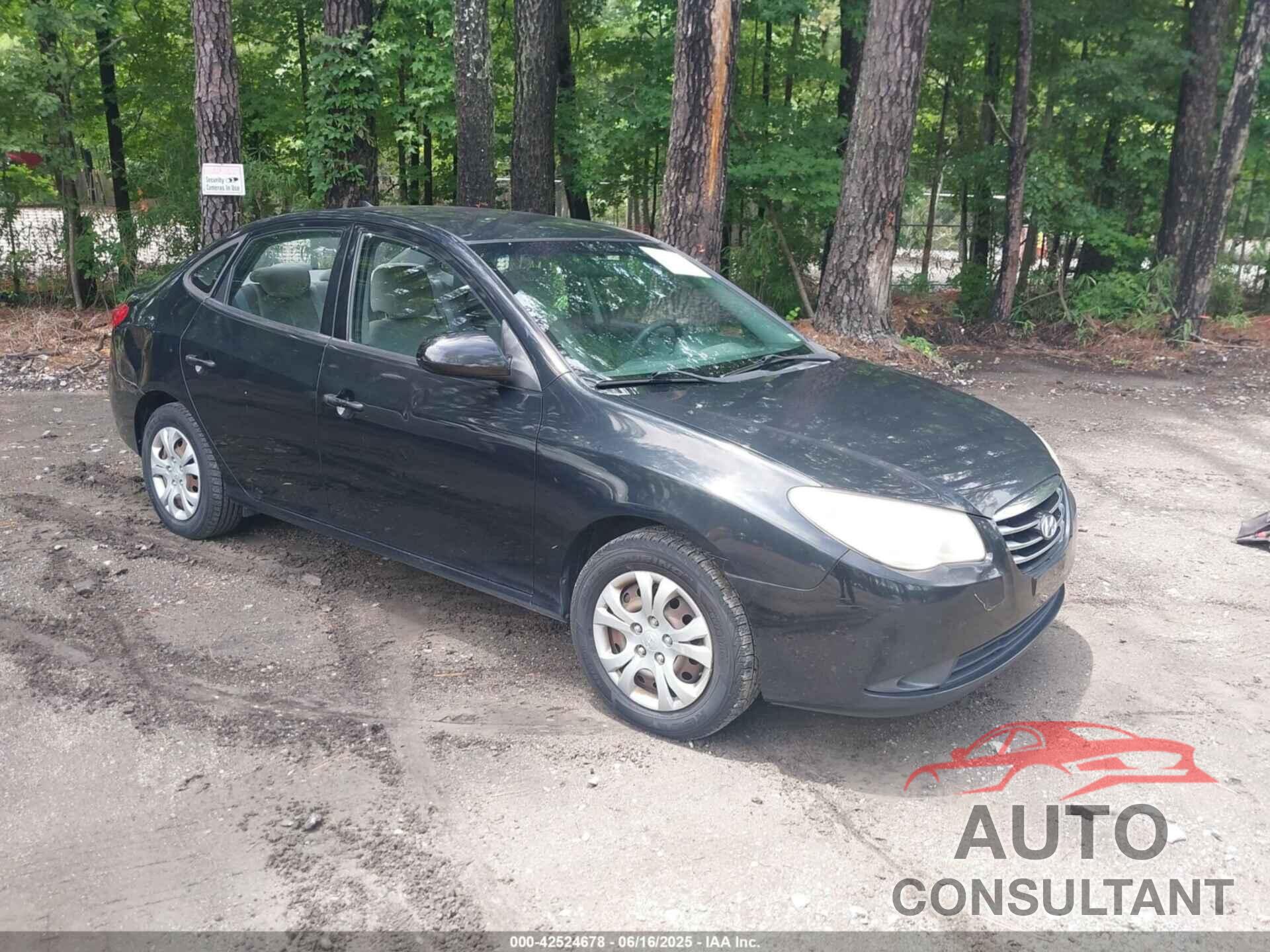 HYUNDAI ELANTRA 2010 - KMHDU4AD0AU171349
