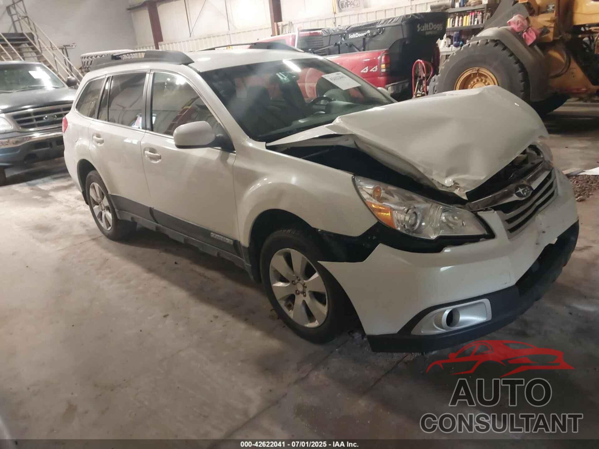 SUBARU OUTBACK 2012 - 4S4BRBCC8C3272701