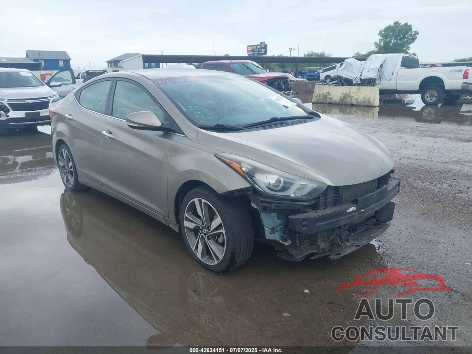 HYUNDAI ELANTRA 2014 - 5NPDH4AE8EH486658