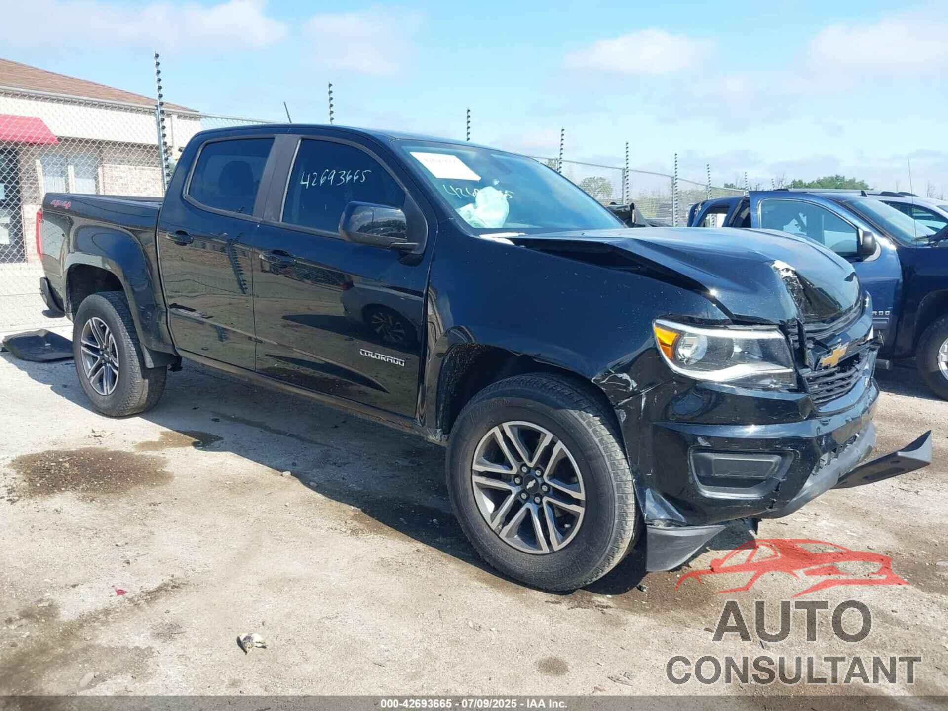 CHEVROLET COLORADO 2020 - 1GCGTBENXL1111465