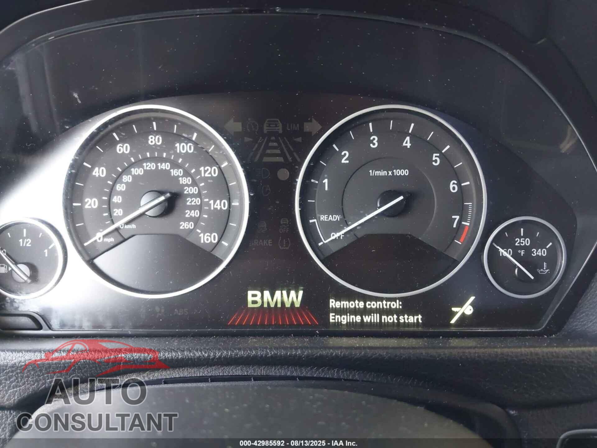 BMW 335I 2012 - WBA3A9C53CF474805