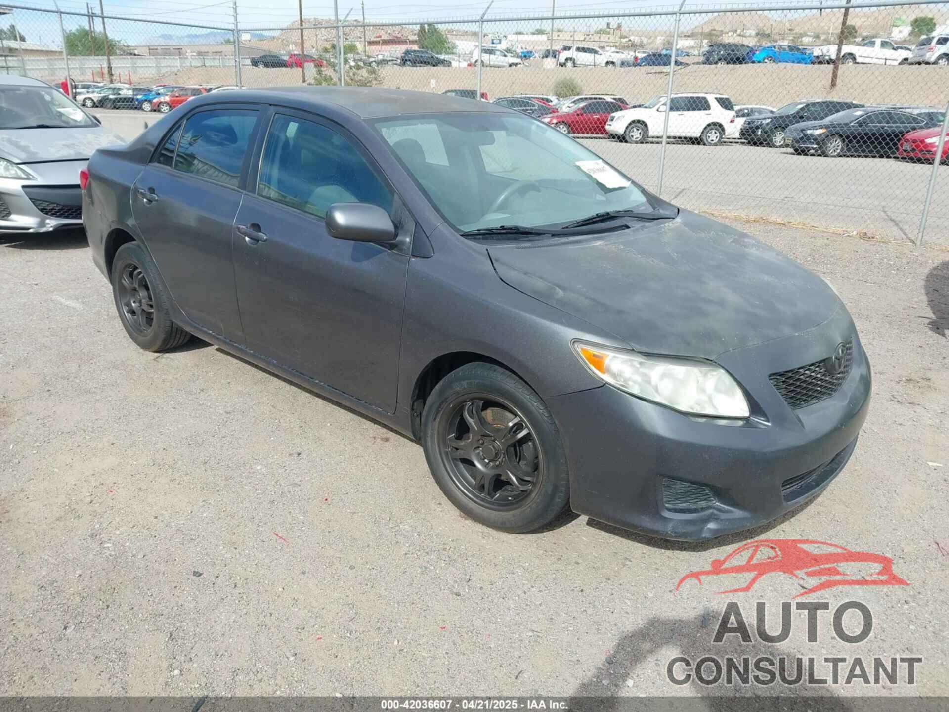 TOYOTA COROLLA 2009 - 1NXBU40E09Z122729