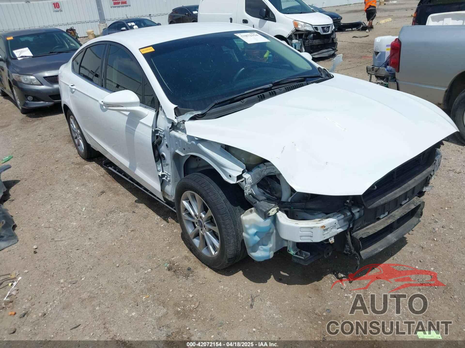 FORD FUSION 2017 - 3FA6P0H75HR370403