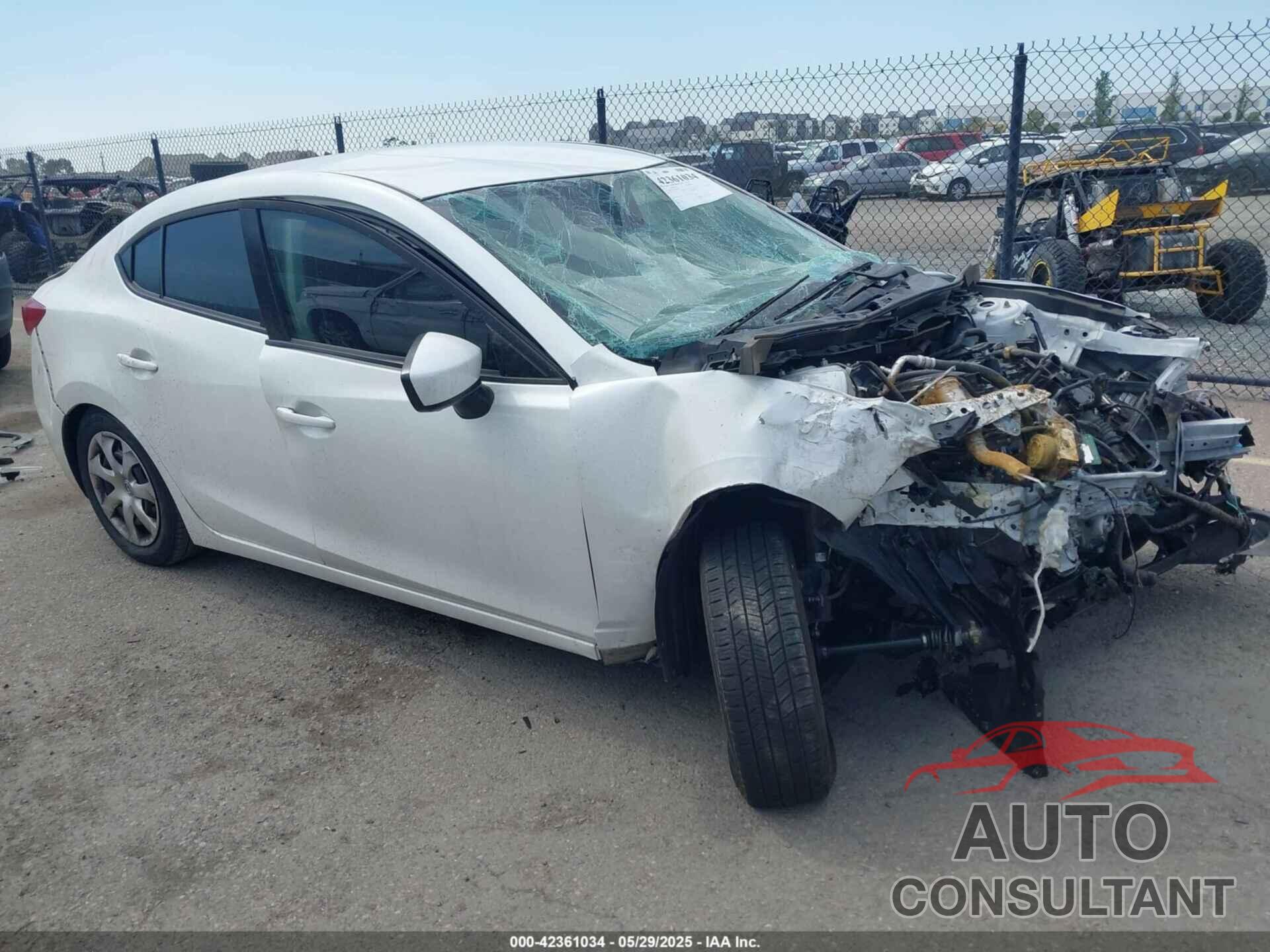 MAZDA MAZDA3 2014 - JM1BM1U79E1180607