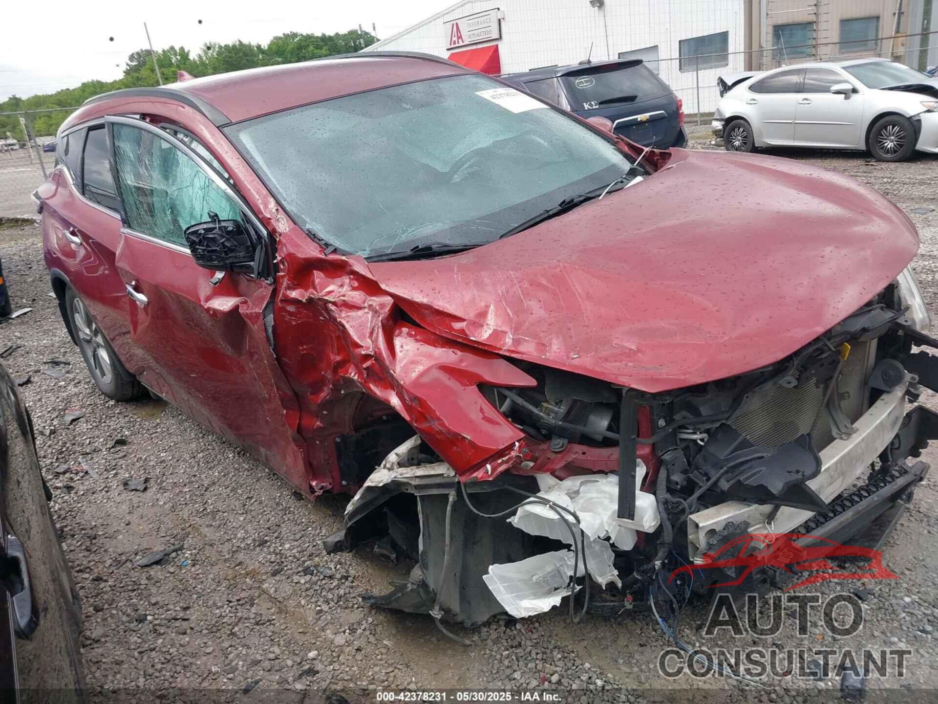 NISSAN MURANO 2018 - 5N1AZ2MG9JN168782