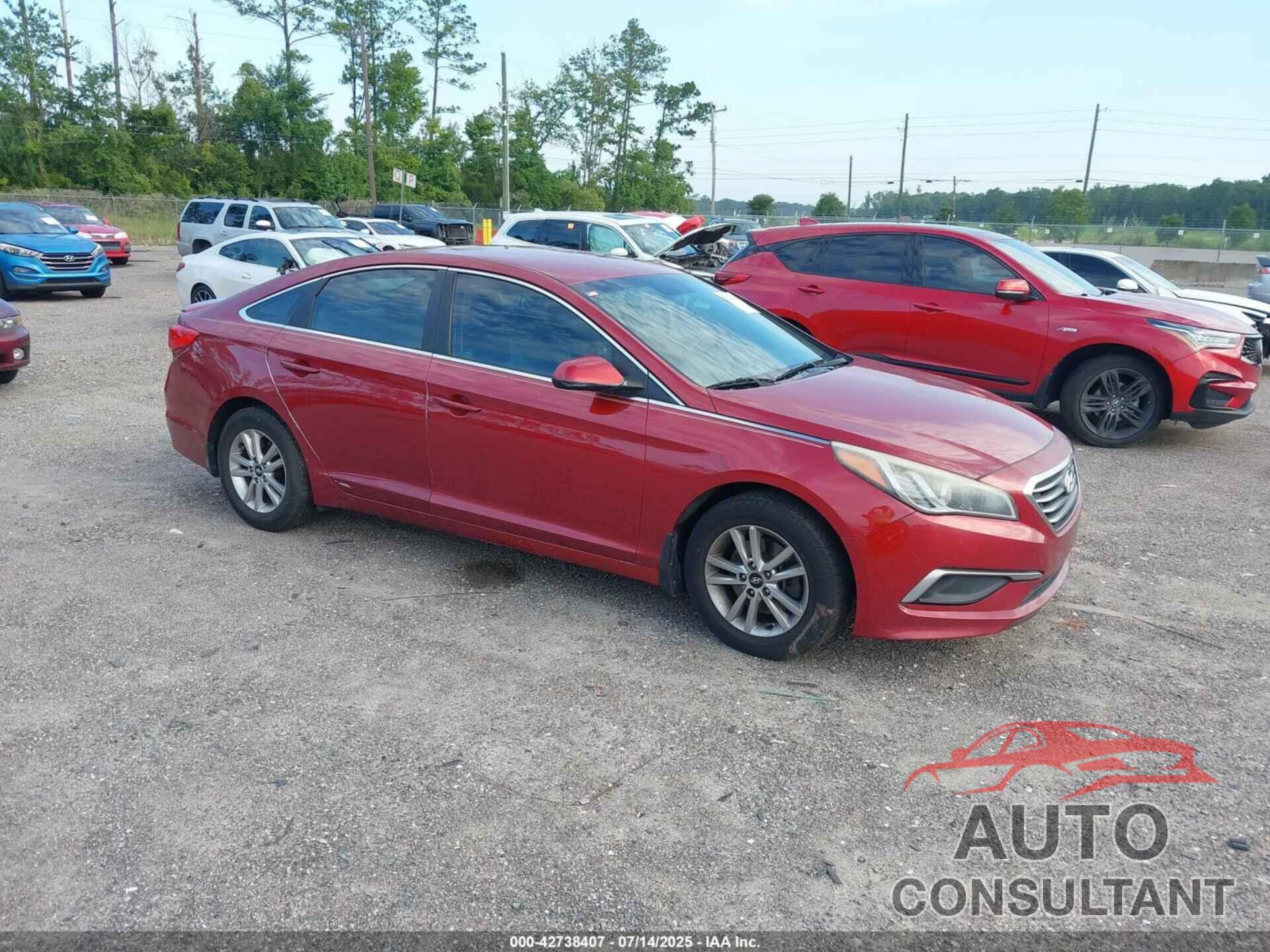 HYUNDAI SONATA 2016 - 5NPE24AF2GH404134