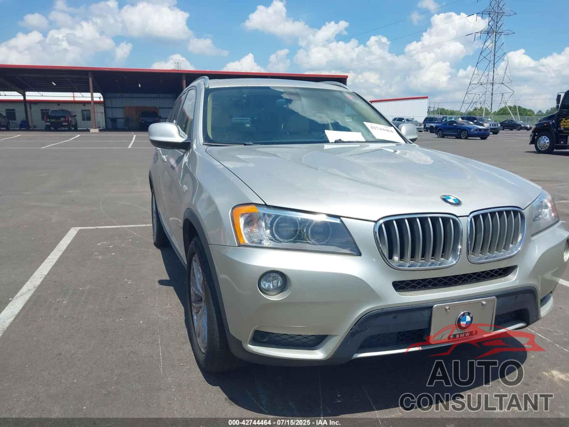 BMW X3 2013 - 5UXWX9C58D0D01236