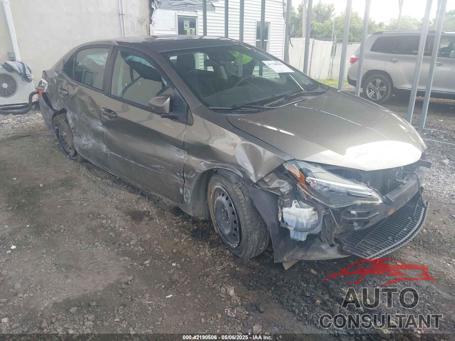 TOYOTA COROLLA 2017 - 2T1BURHE9HC775450