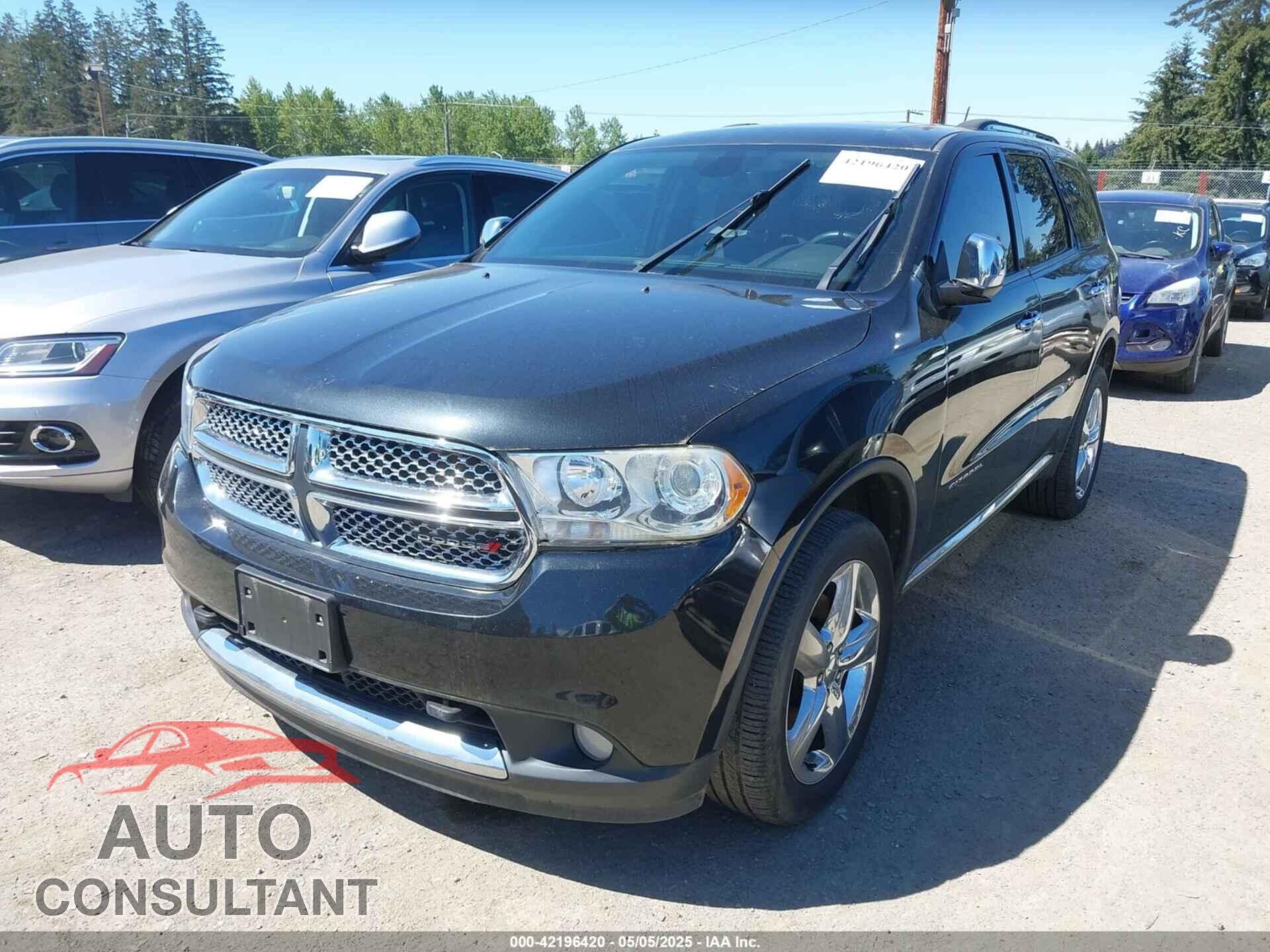 DODGE DURANGO 2012 - 1C4SDJET7CC286082