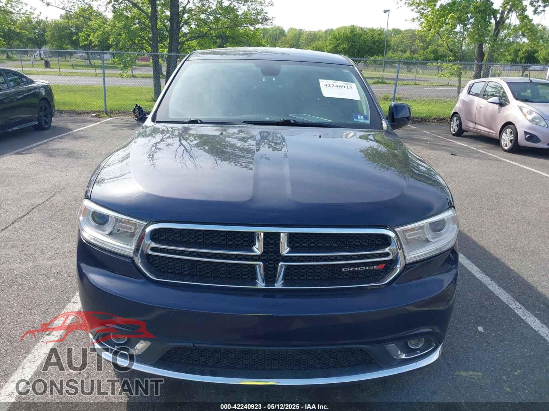 DODGE DURANGO 2017 - 1C4RDHAG3HC888596