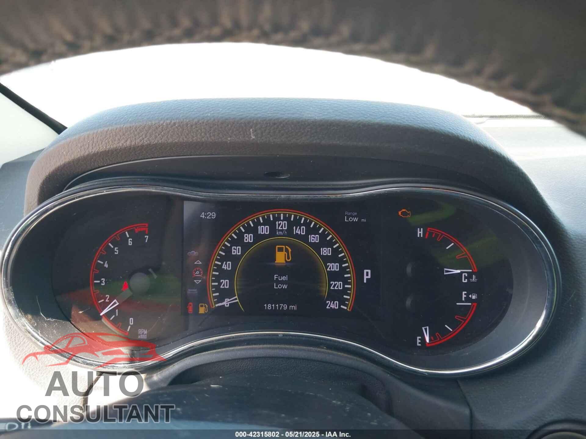 DODGE DURANGO 2017 - 1C4RDJDG0HC906801
