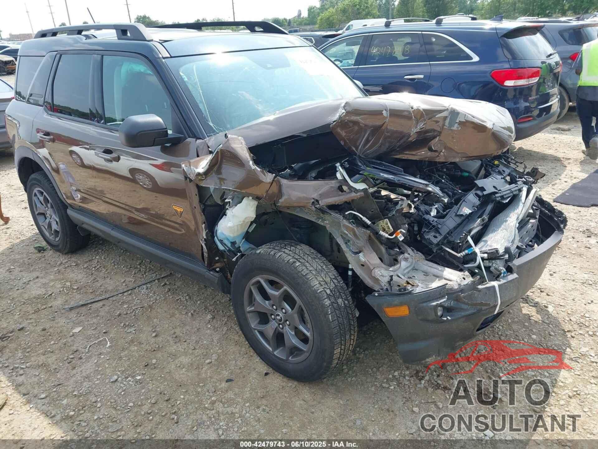 FORD BRONCO SPORT 2022 - 3FMCR9D90NRD80007