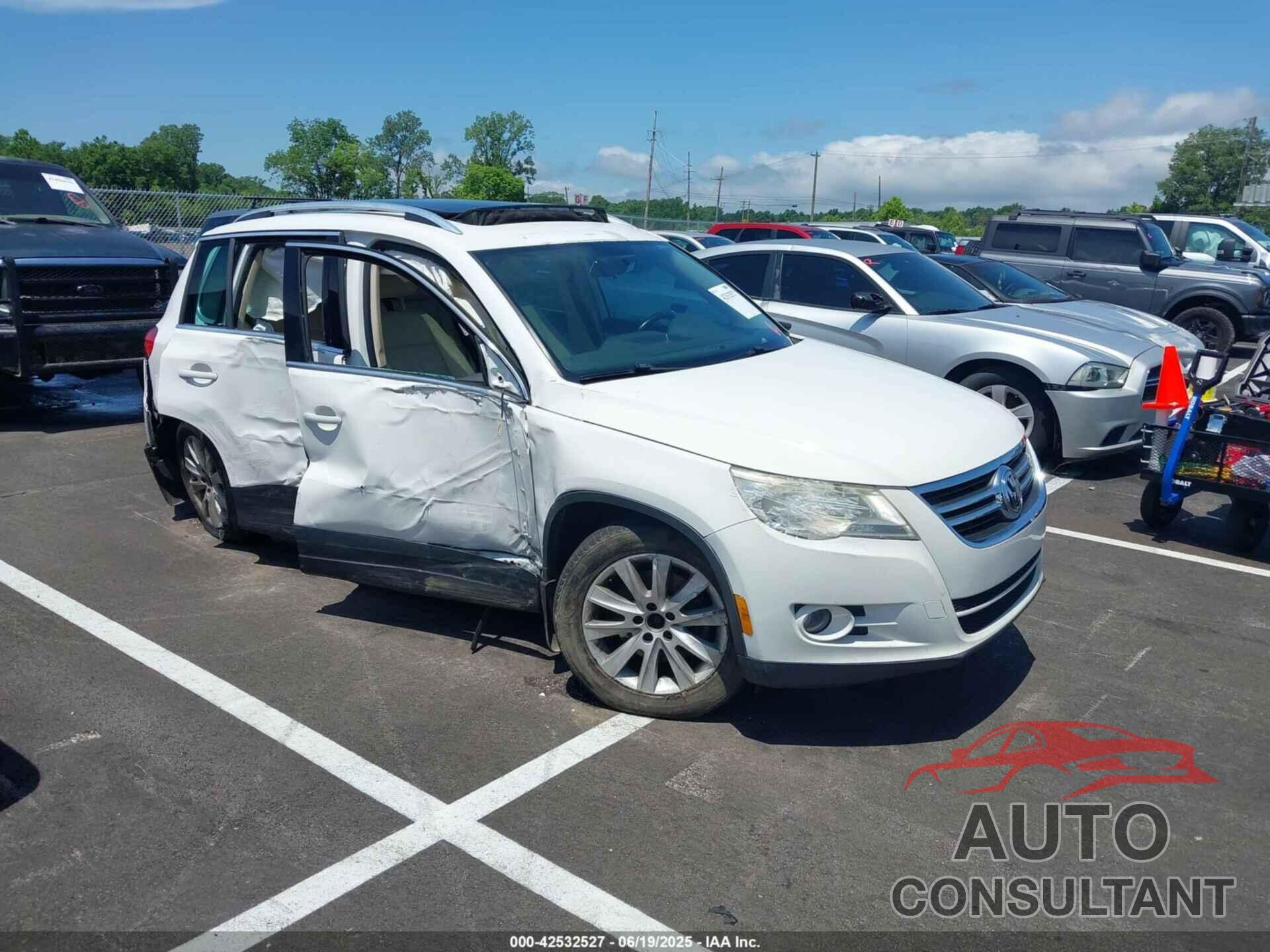 VOLKSWAGEN TIGUAN 2010 - WVGAV9AX0AW510512