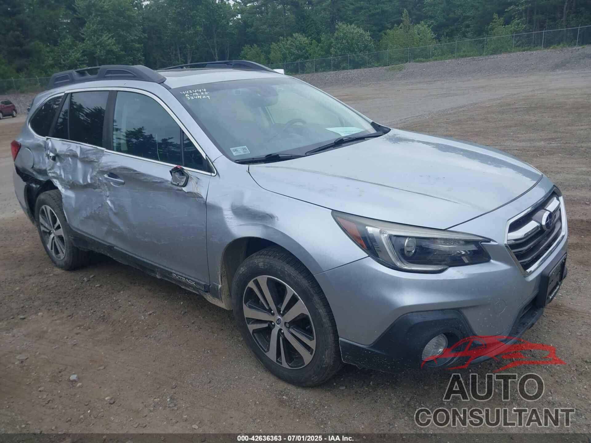 SUBARU OUTBACK 2018 - 4S4BSANCXJ3334429
