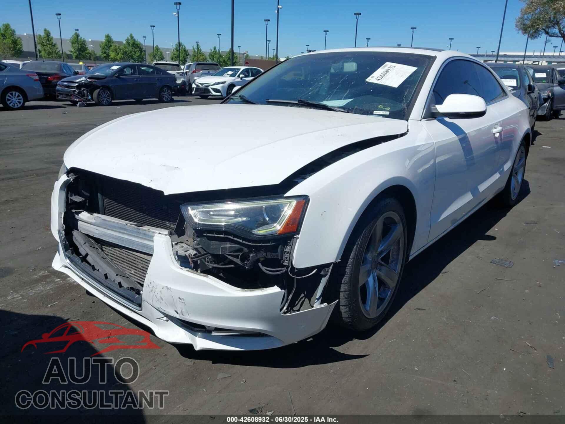 AUDI A5 2013 - WAUCFAFR1DA059224