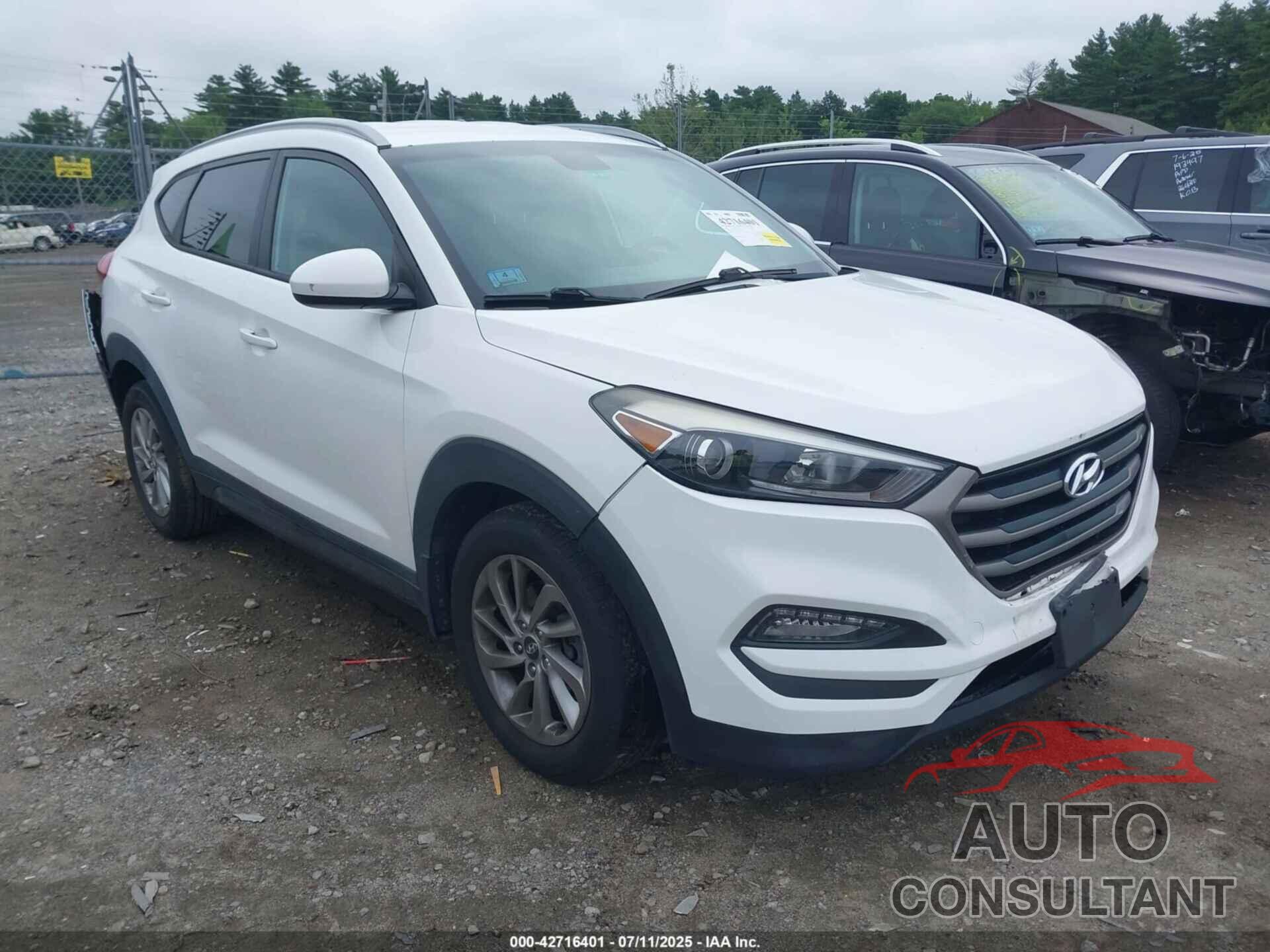 HYUNDAI TUCSON 2016 - KM8J3CA45GU041446
