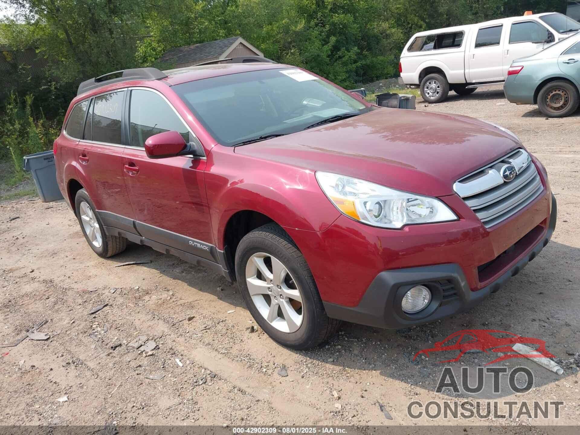 SUBARU OUTBACK 2013 - 4S4BRCGC2D3285378