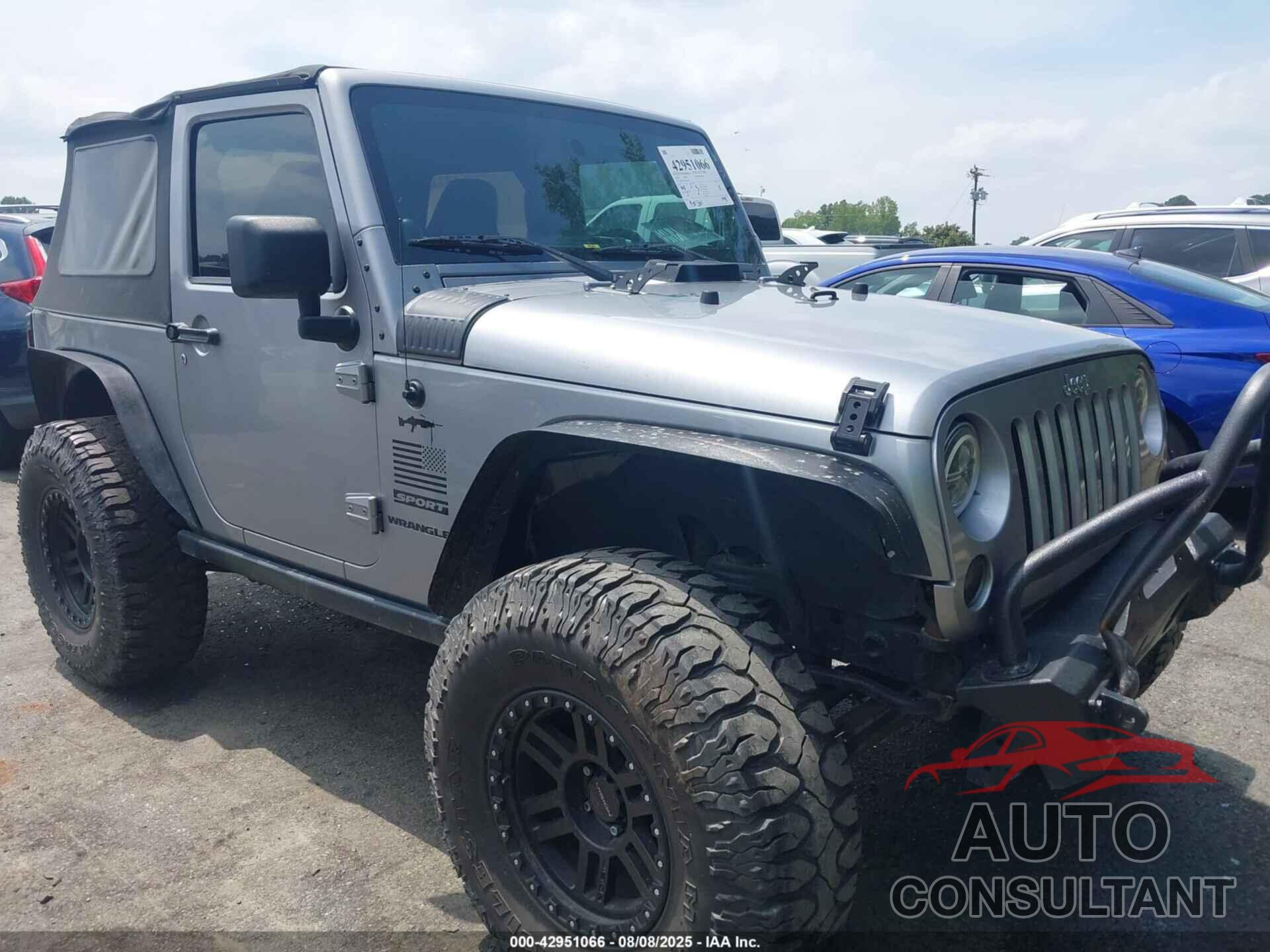 JEEP WRANGLER 2013 - 1C4AJWAG2DL648315