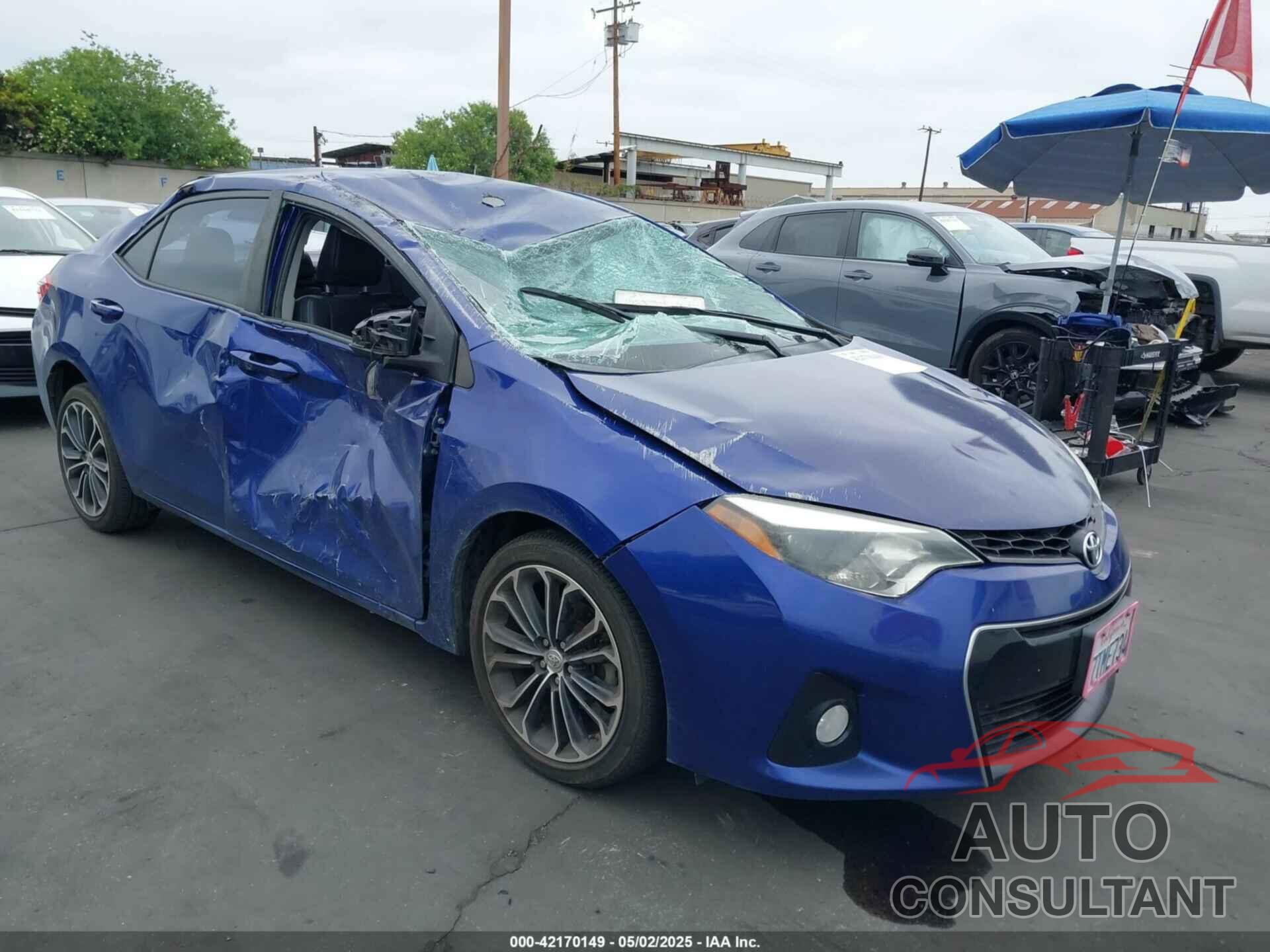 TOYOTA COROLLA 2016 - 5YFBURHE0GP540272