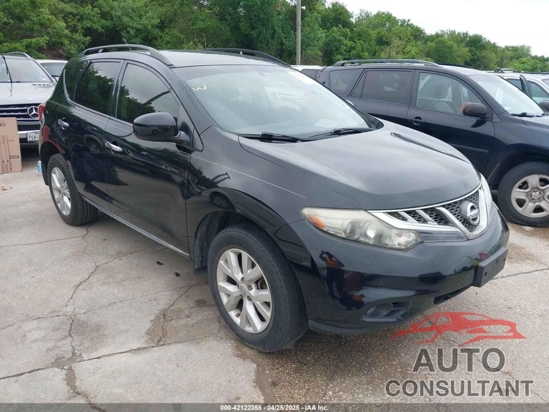 NISSAN MURANO 2014 - JN8AZ1MUXEW404980