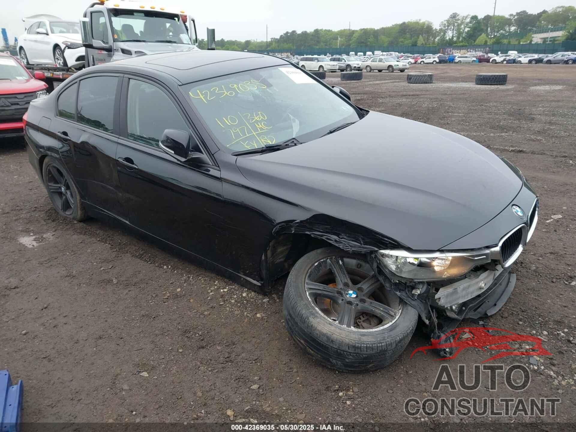 BMW 320I 2015 - WBA3C3G55FNT51194