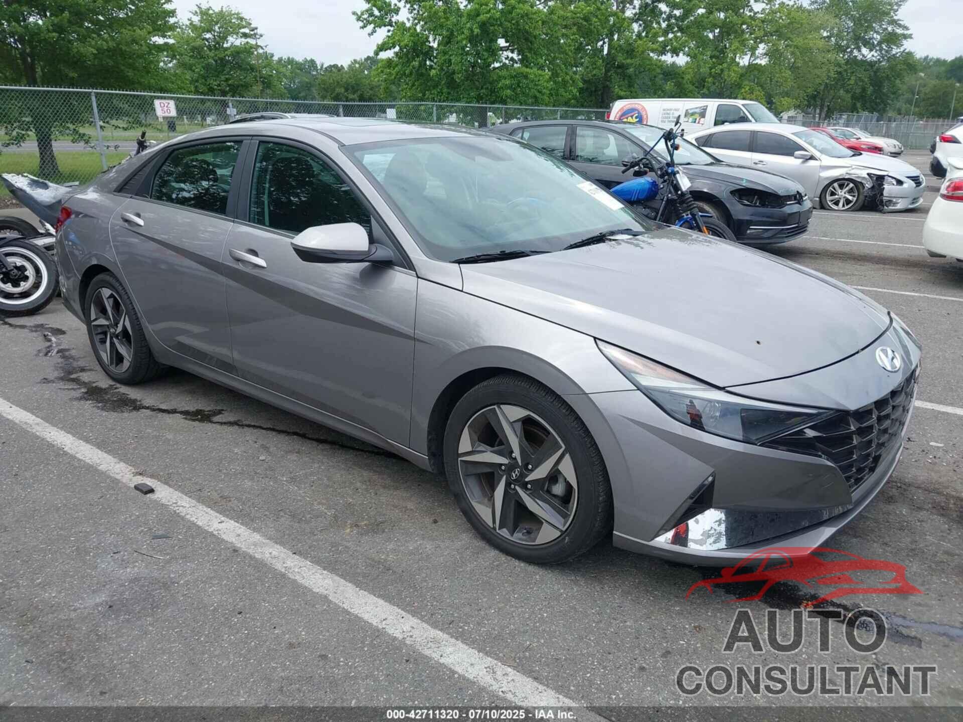 HYUNDAI ELANTRA 2021 - KMHLN4AG5MU181155