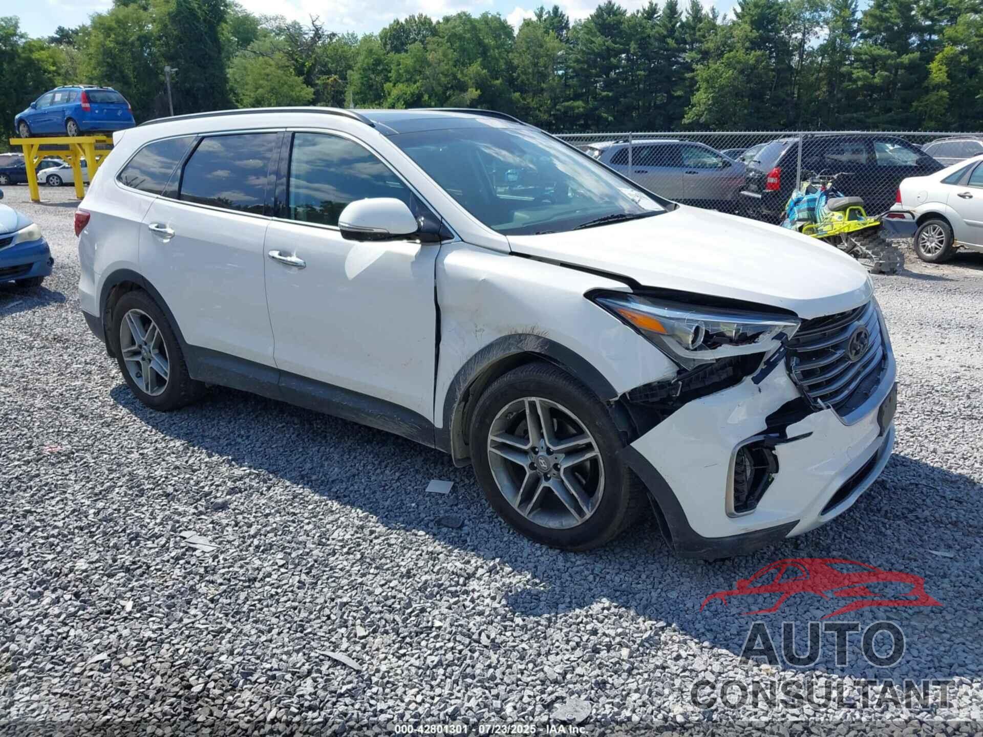 HYUNDAI SANTA FE 2017 - KM8SRDHF9HU237486