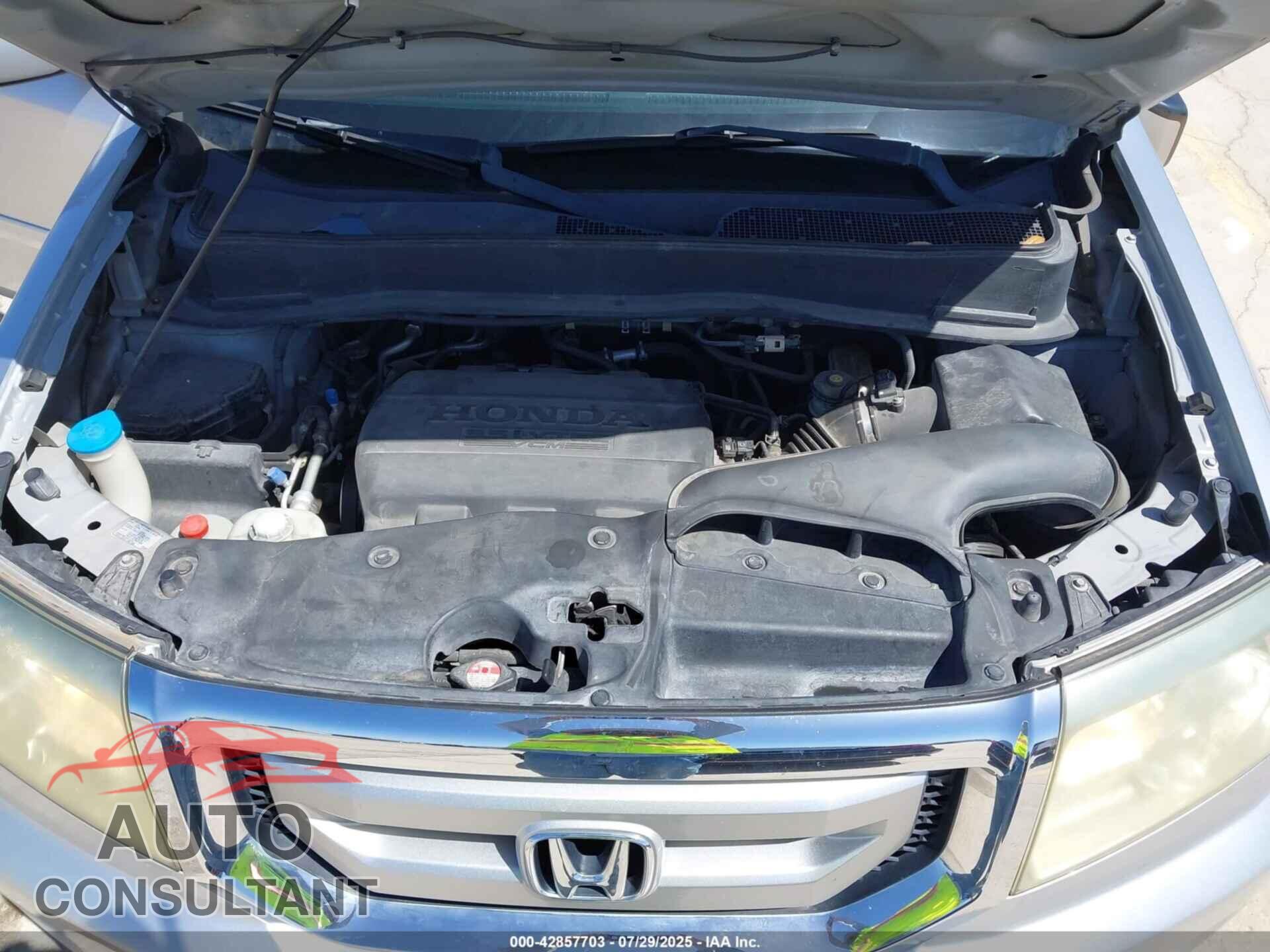 HONDA PILOT 2011 - 5FNYF3H46BB012829