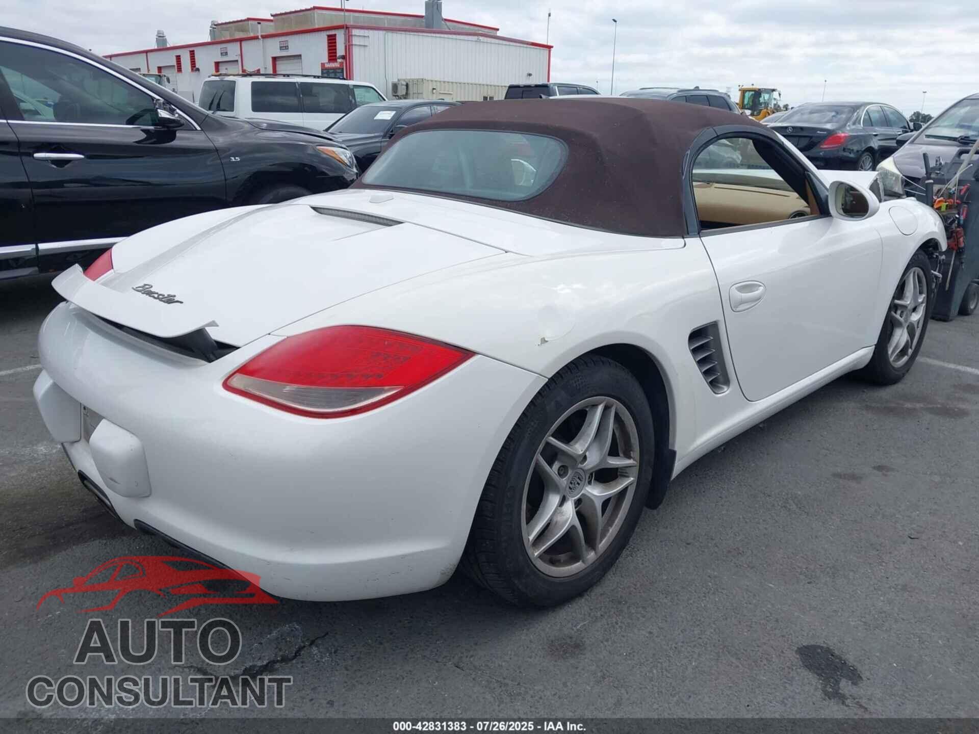 PORSCHE BOXSTER 2012 - WP0CA2A87CS710225