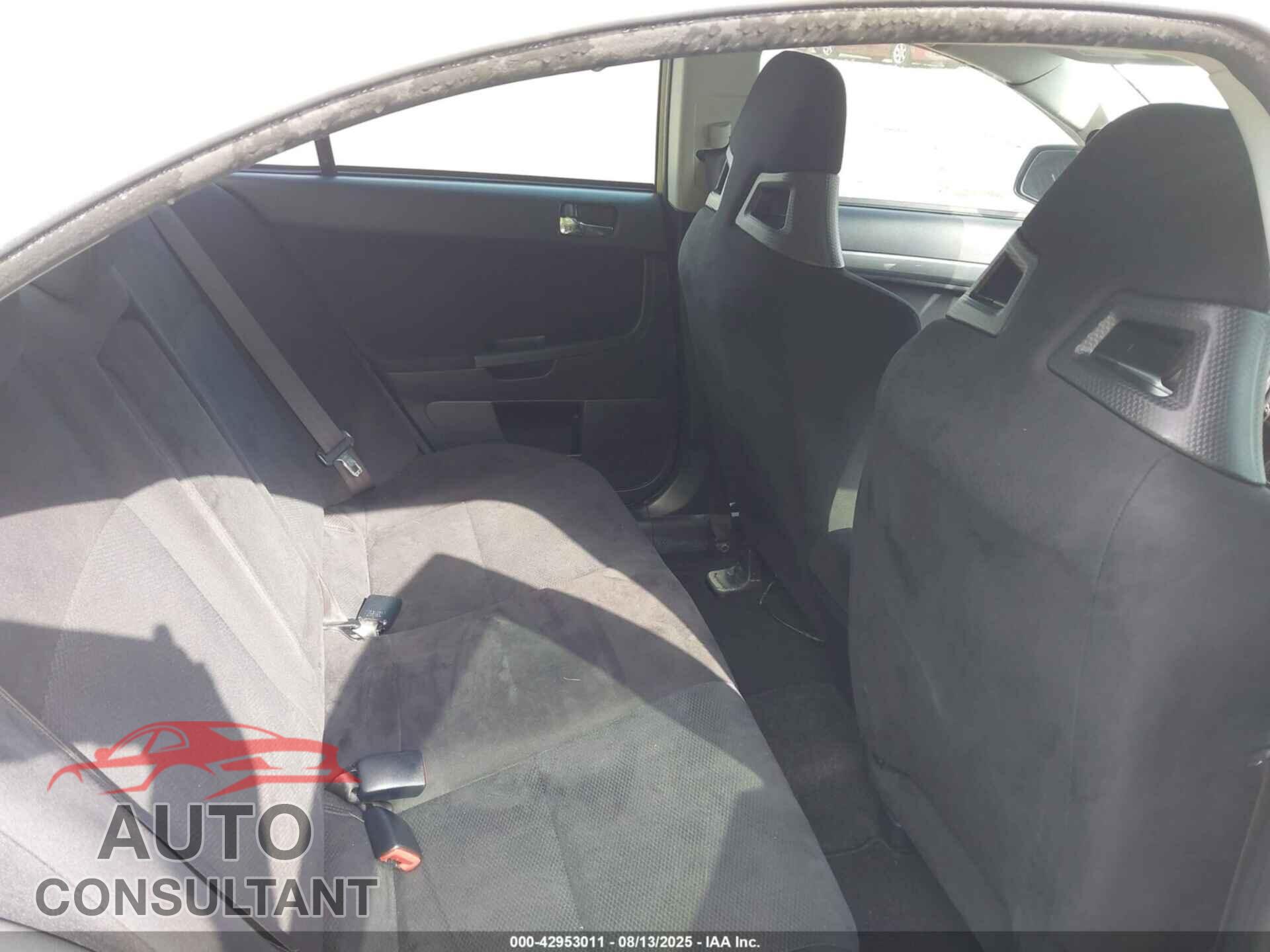 MITSUBISHI LANCER EVOLUTION 2011 - JA32W8FV0BU043658
