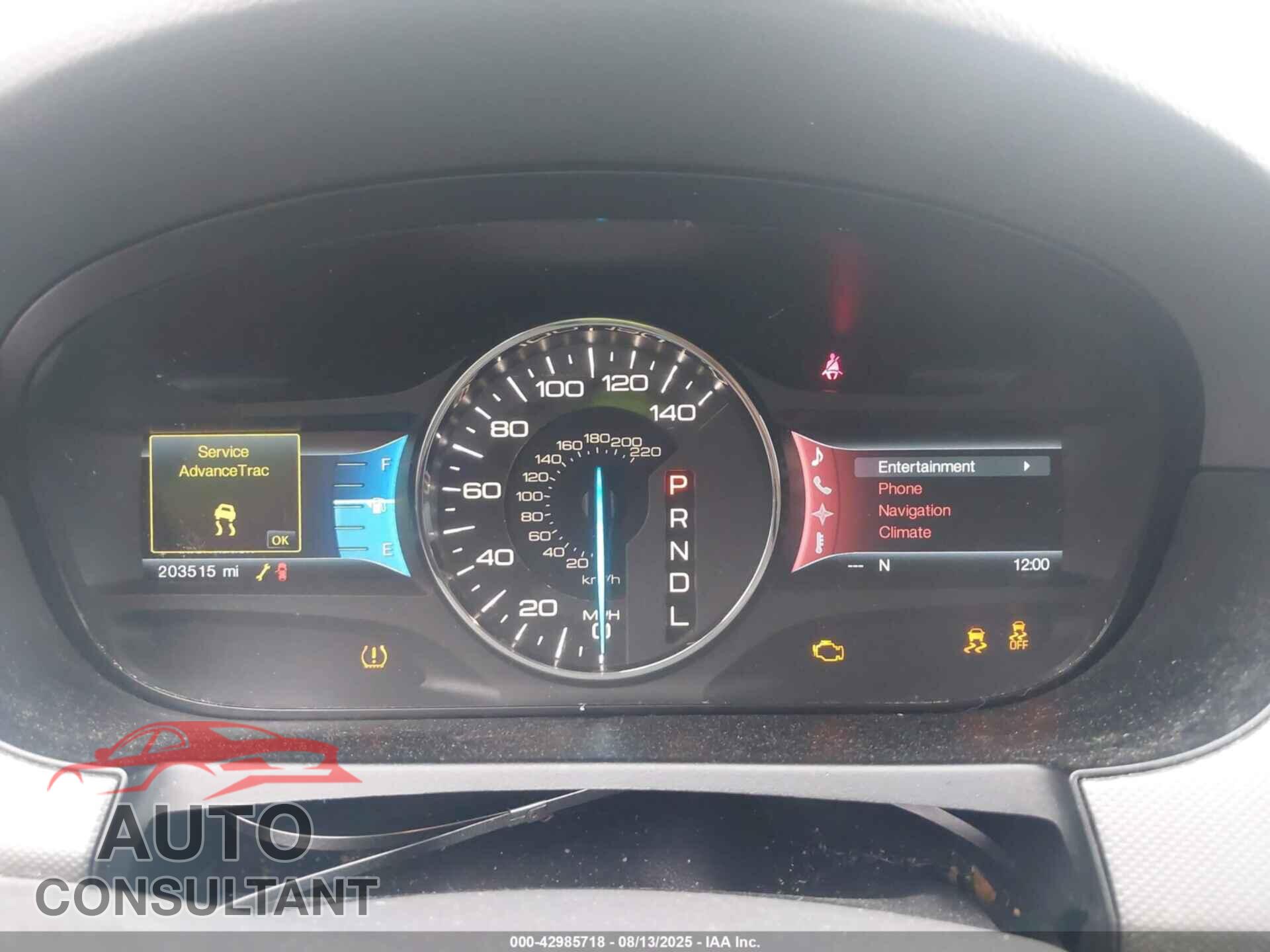 FORD EDGE 2012 - 2FMDK3J98CBA67650
