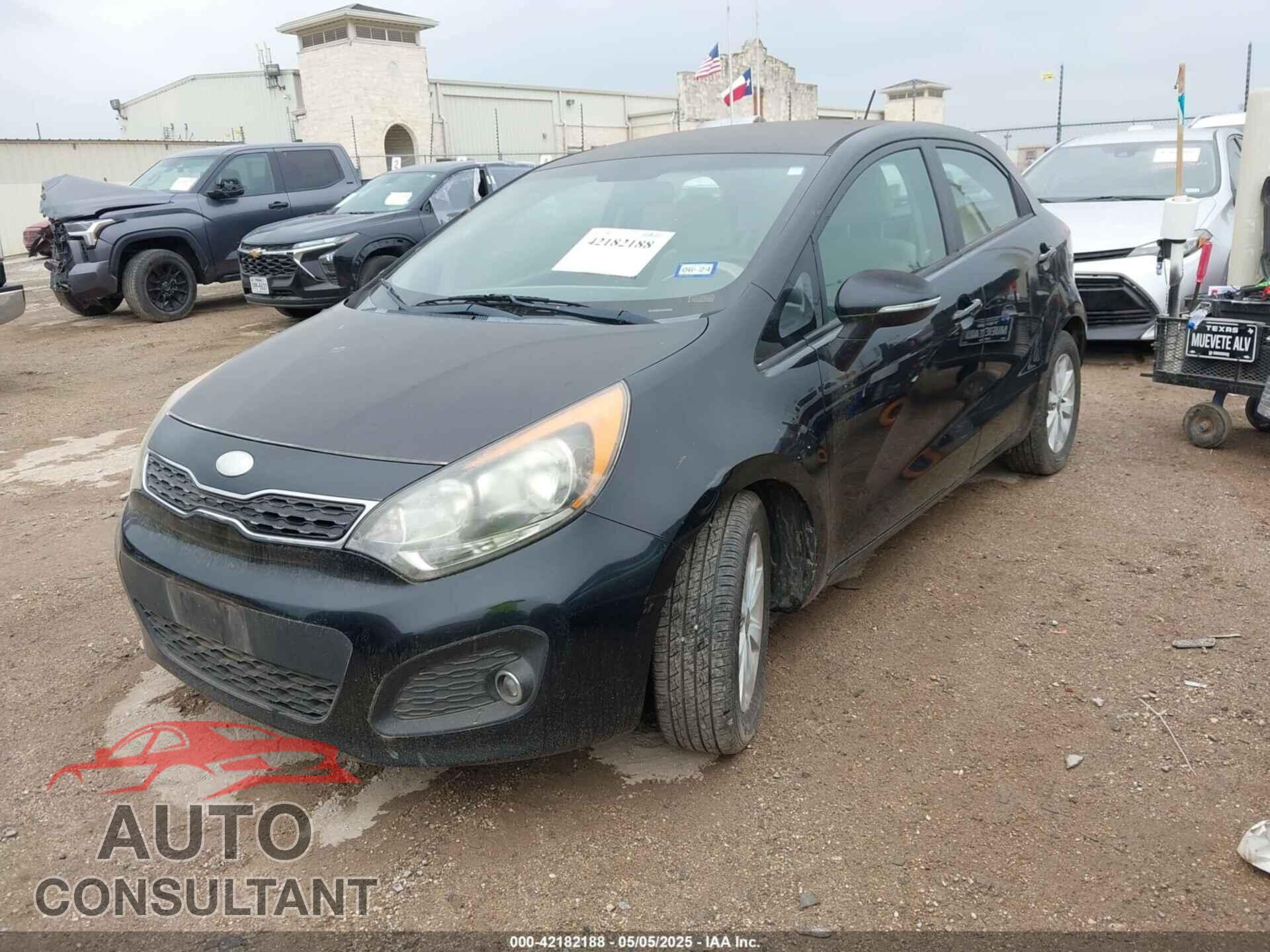 KIA RIO 2013 - KNADN5A36D6245572