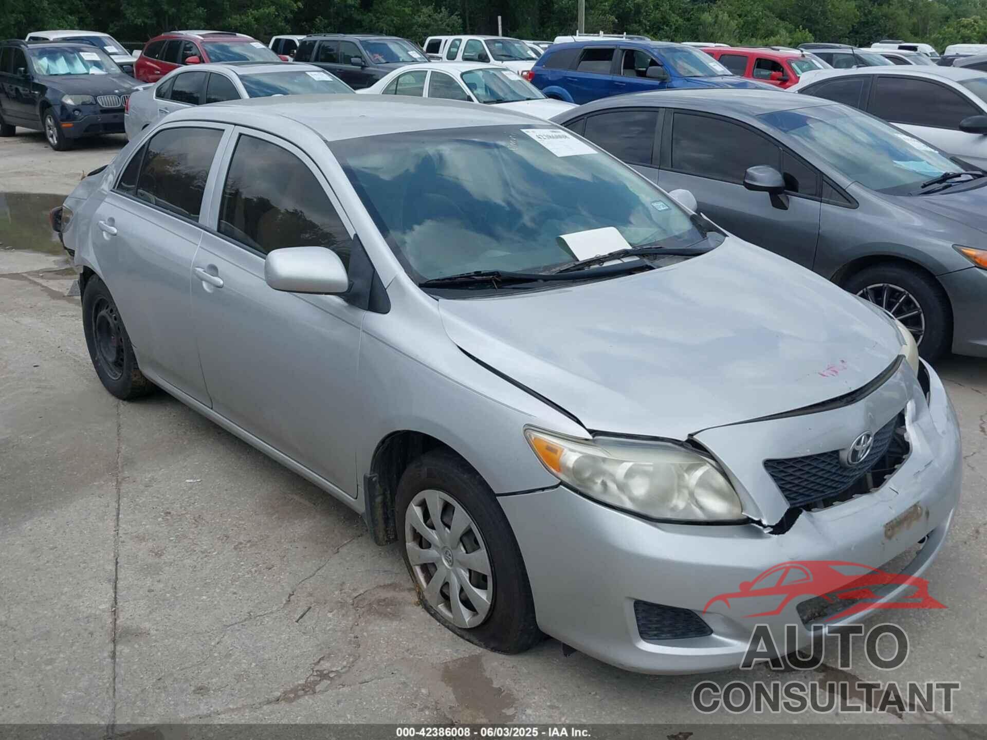 TOYOTA COROLLA 2010 - 1NXBU4EE2AZ378111