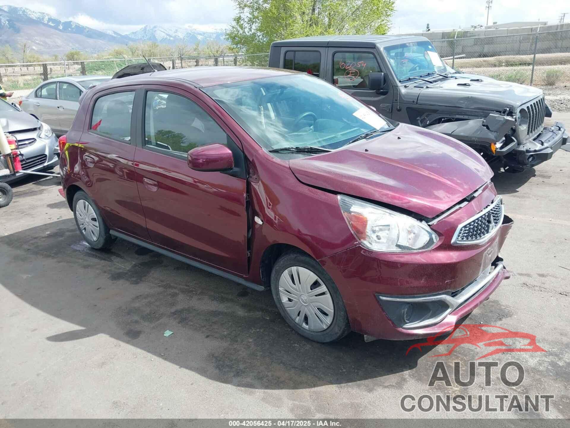 MITSUBISHI MIRAGE 2019 - ML32A3HJXKH010272