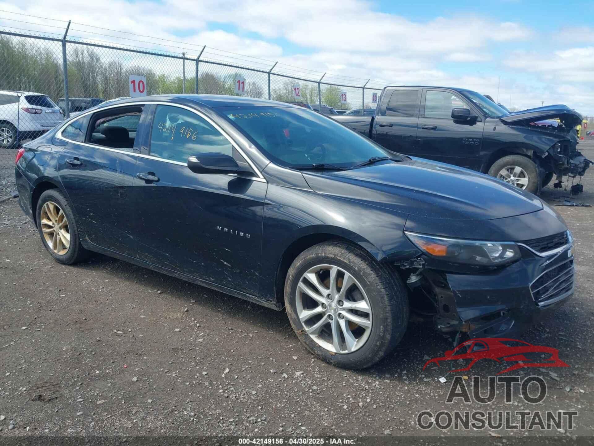 CHEVROLET MALIBU 2016 - 1G1ZE5ST0GF333411