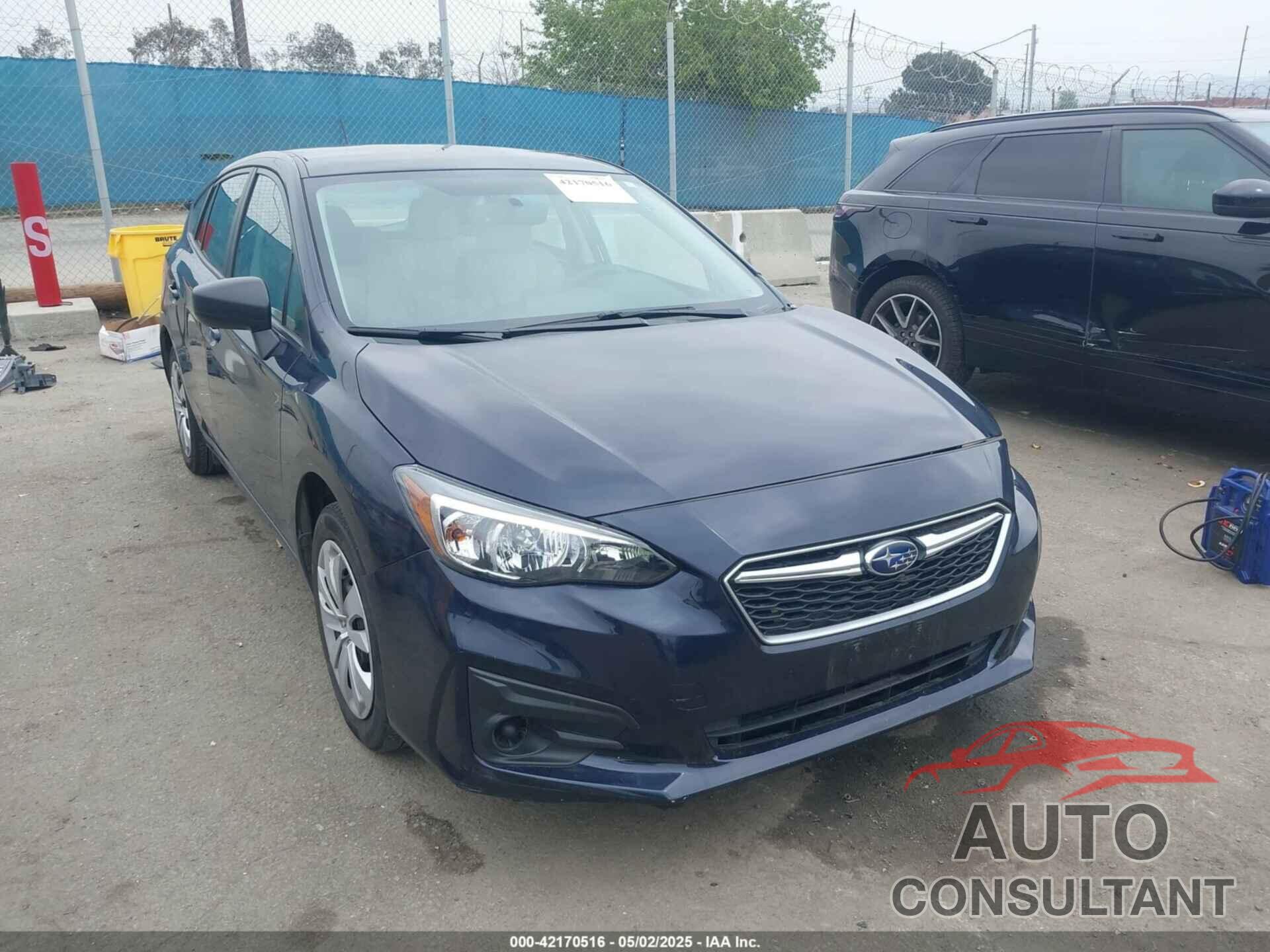 SUBARU IMPREZA 2019 - 4S3GTAA66K3735016