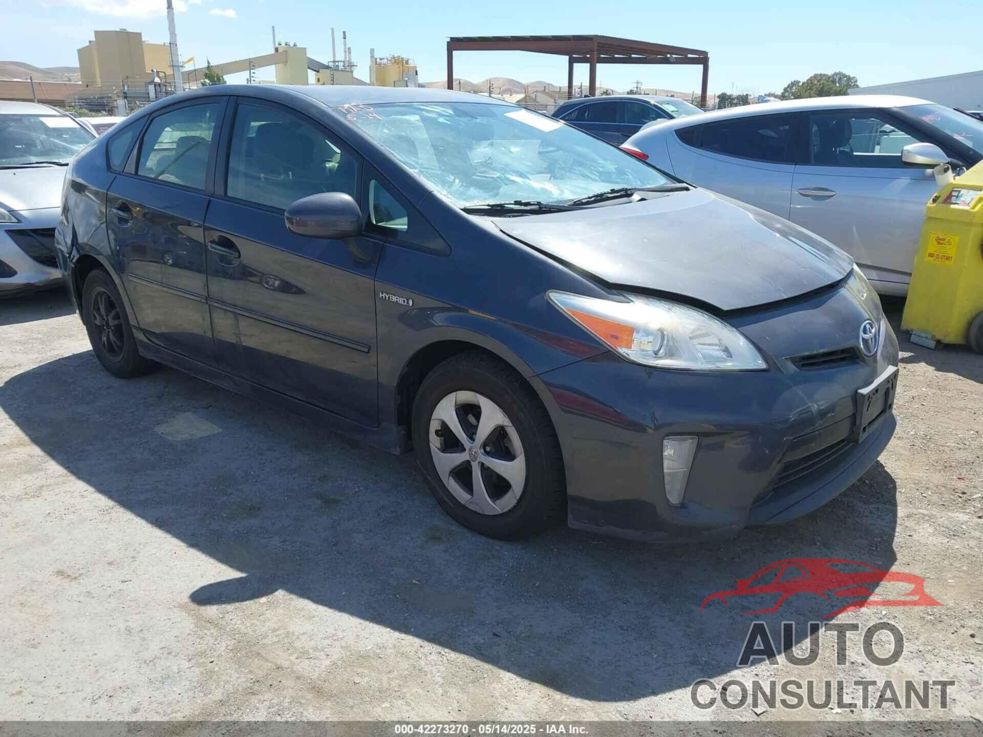TOYOTA PRIUS 2014 - JTDKN3DU7E0384407