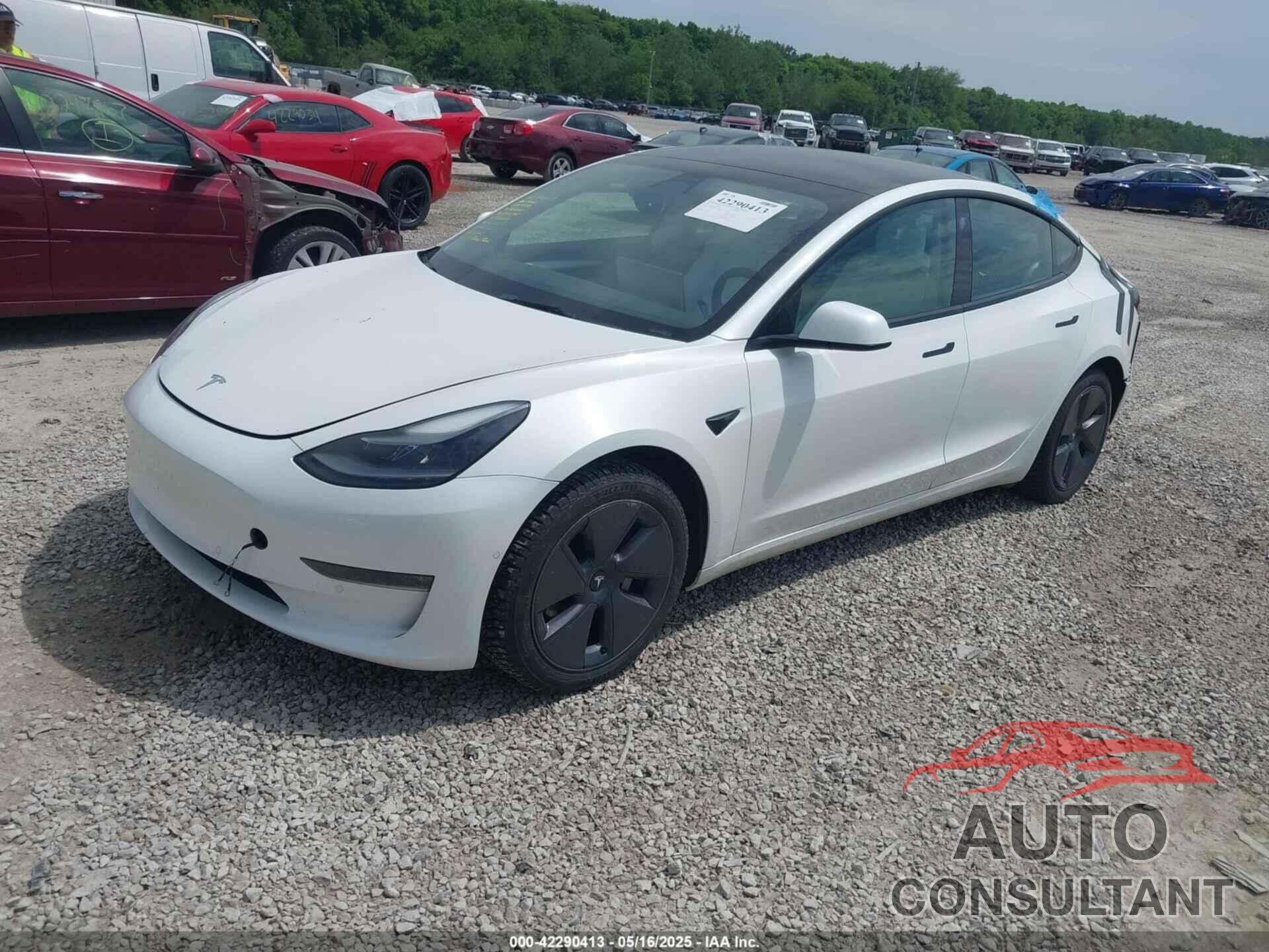 TESLA MODEL 3 2022 - 5YJ3E1EB4NF165427