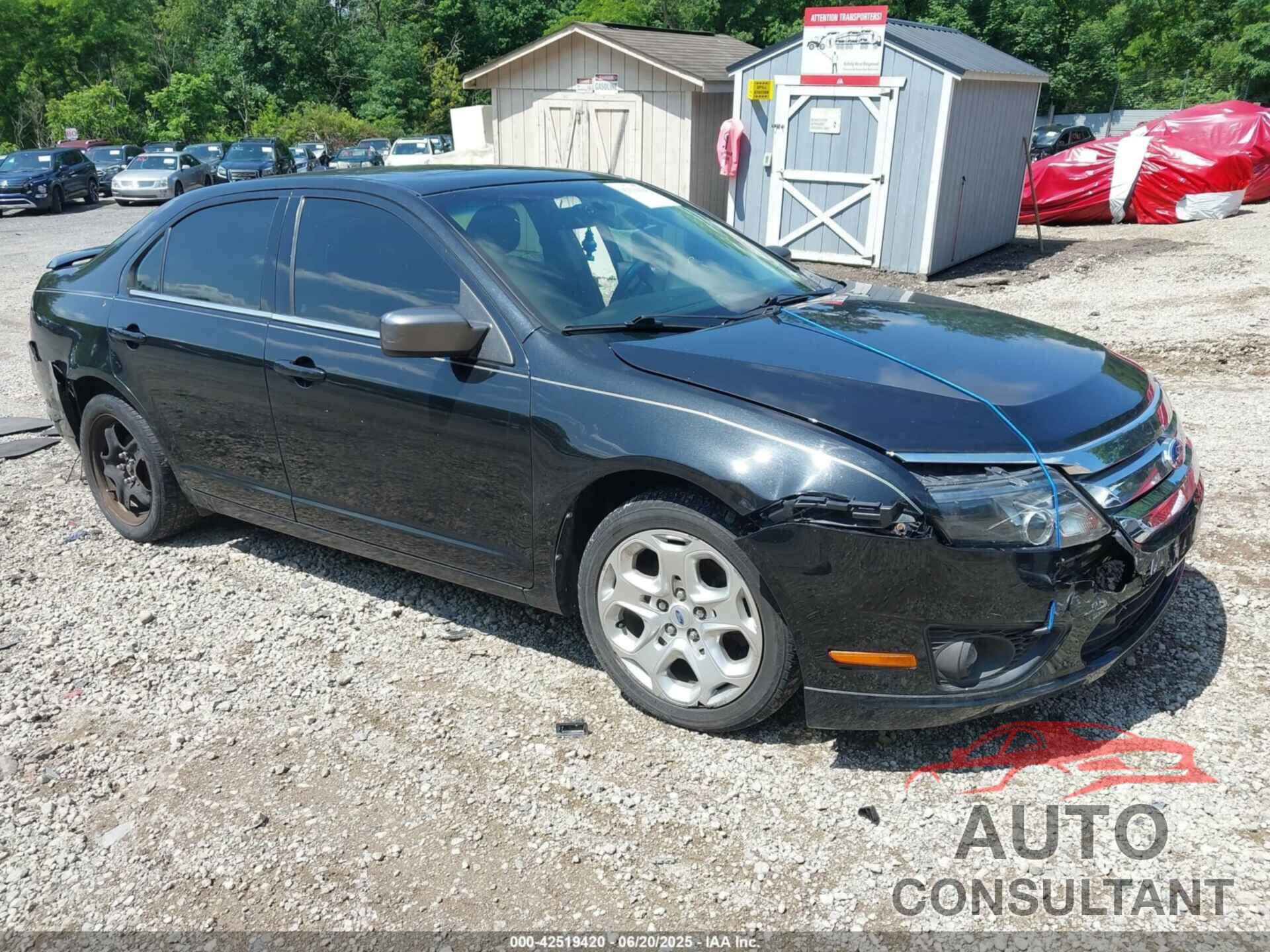 FORD FUSION 2011 - 3FAHP0HA4BR120405