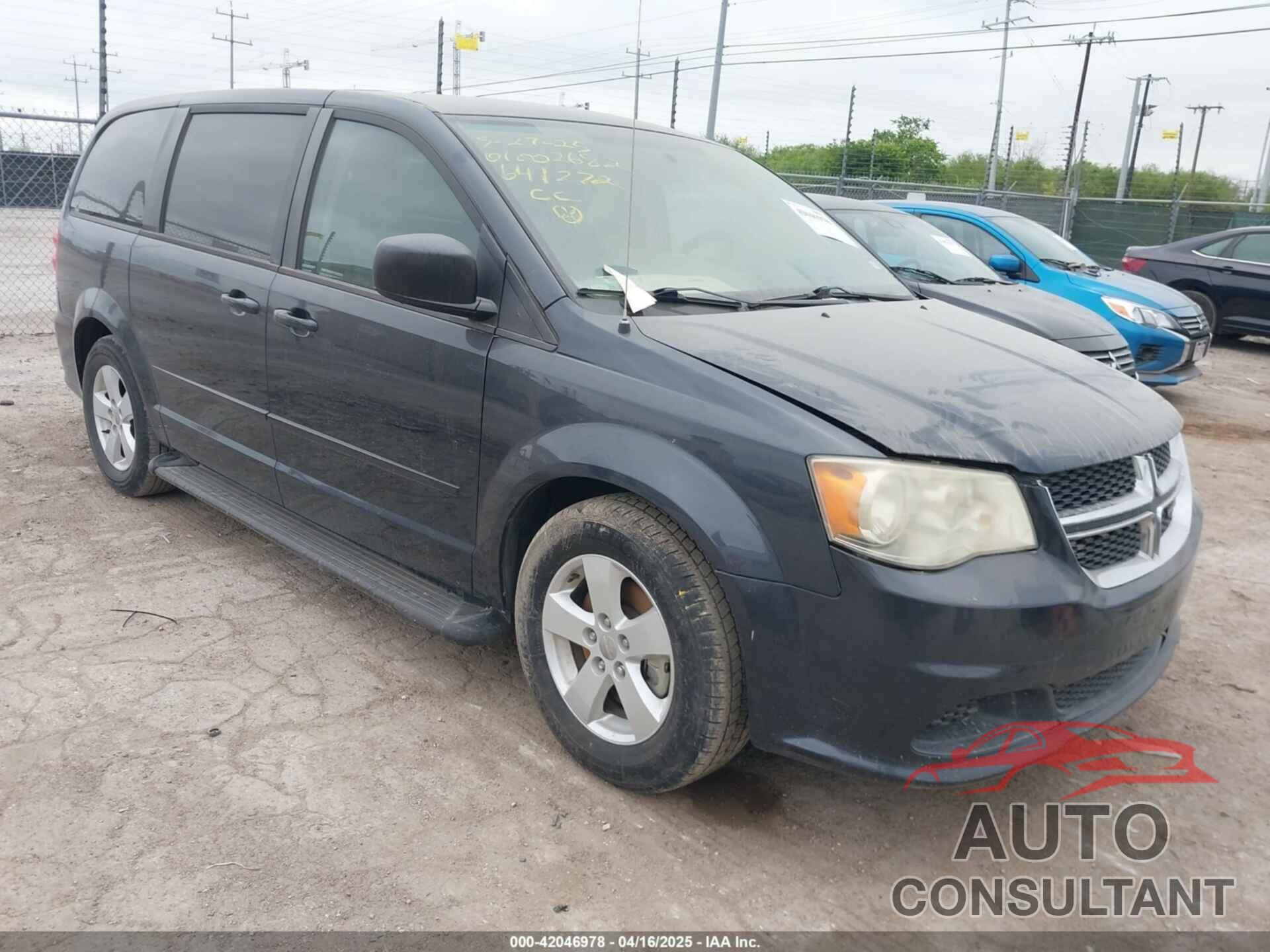 DODGE GRAND CARAVAN 2013 - 2C4RDGBG0DR641272