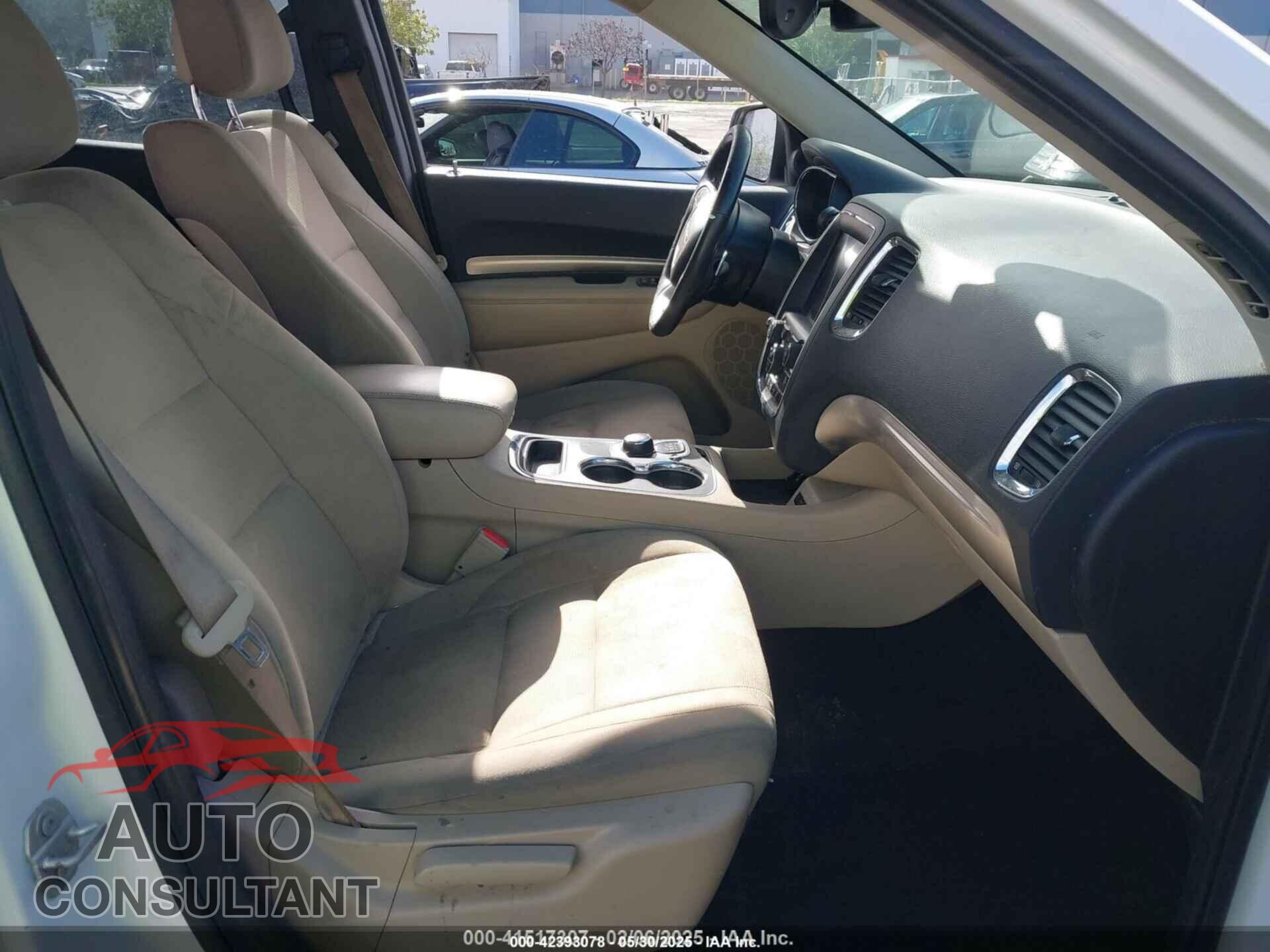 DODGE DURANGO 2017 - 1C4RDJAG0HC752868