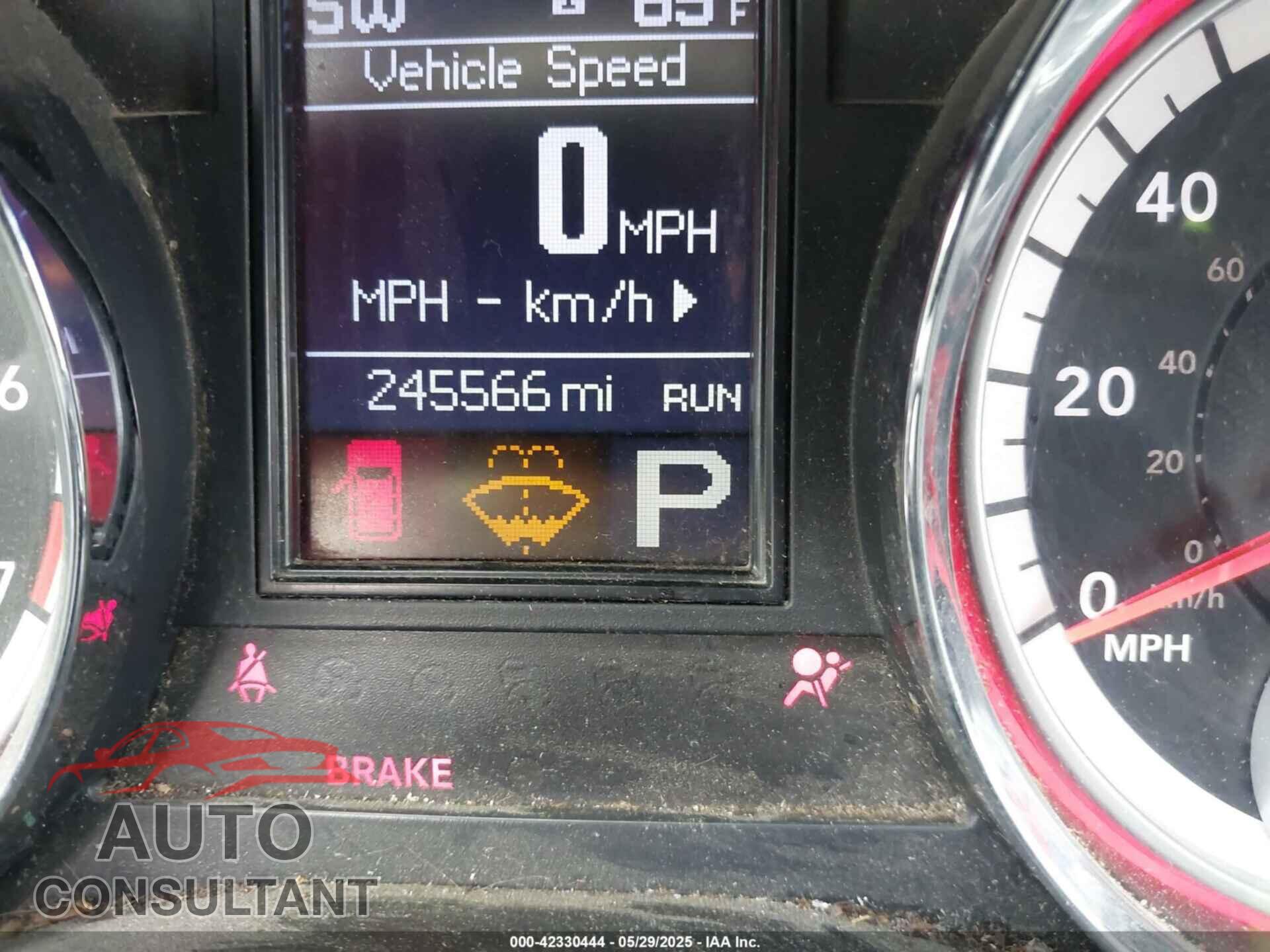 DODGE DURANGO 2013 - 1C4RDJAG7DC617736