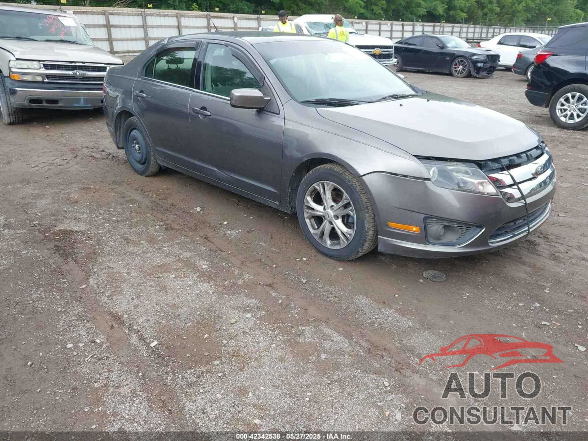 FORD FUSION 2012 - 3FAHP0HA1CR312687