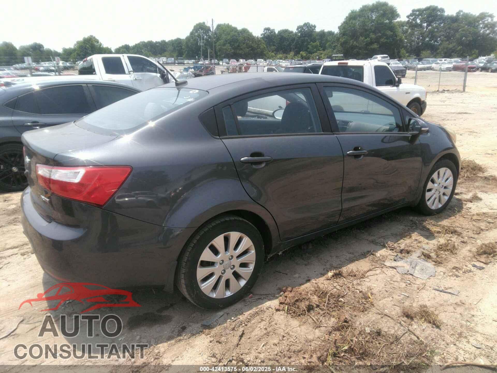 KIA RIO 2013 - KNADN4A37D6215877