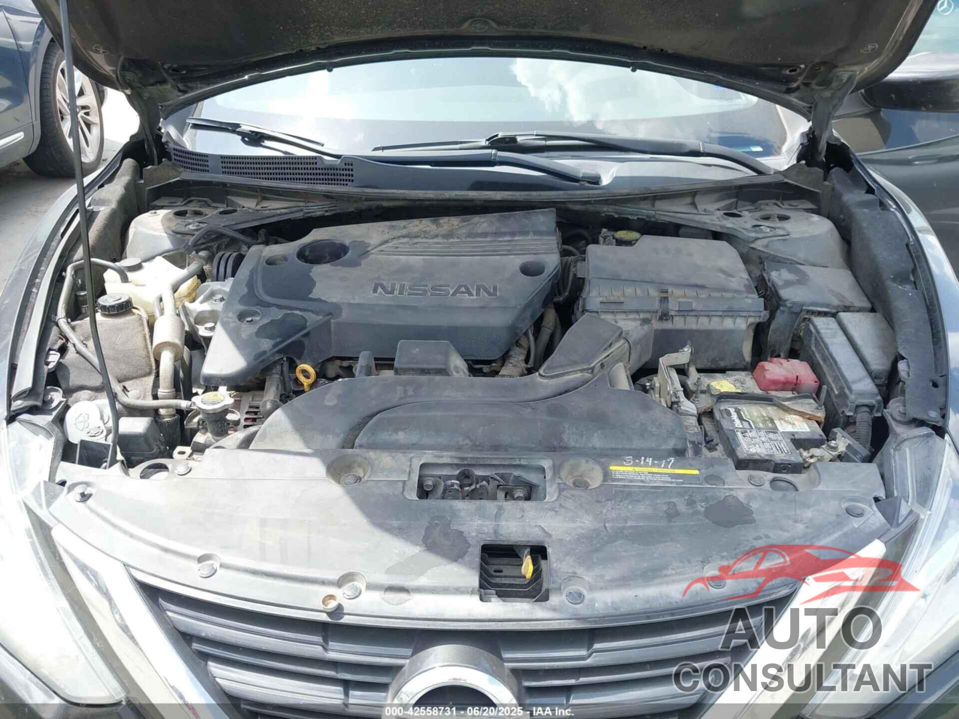 NISSAN ALTIMA 2017 - 1N4AL3AP5HC193464